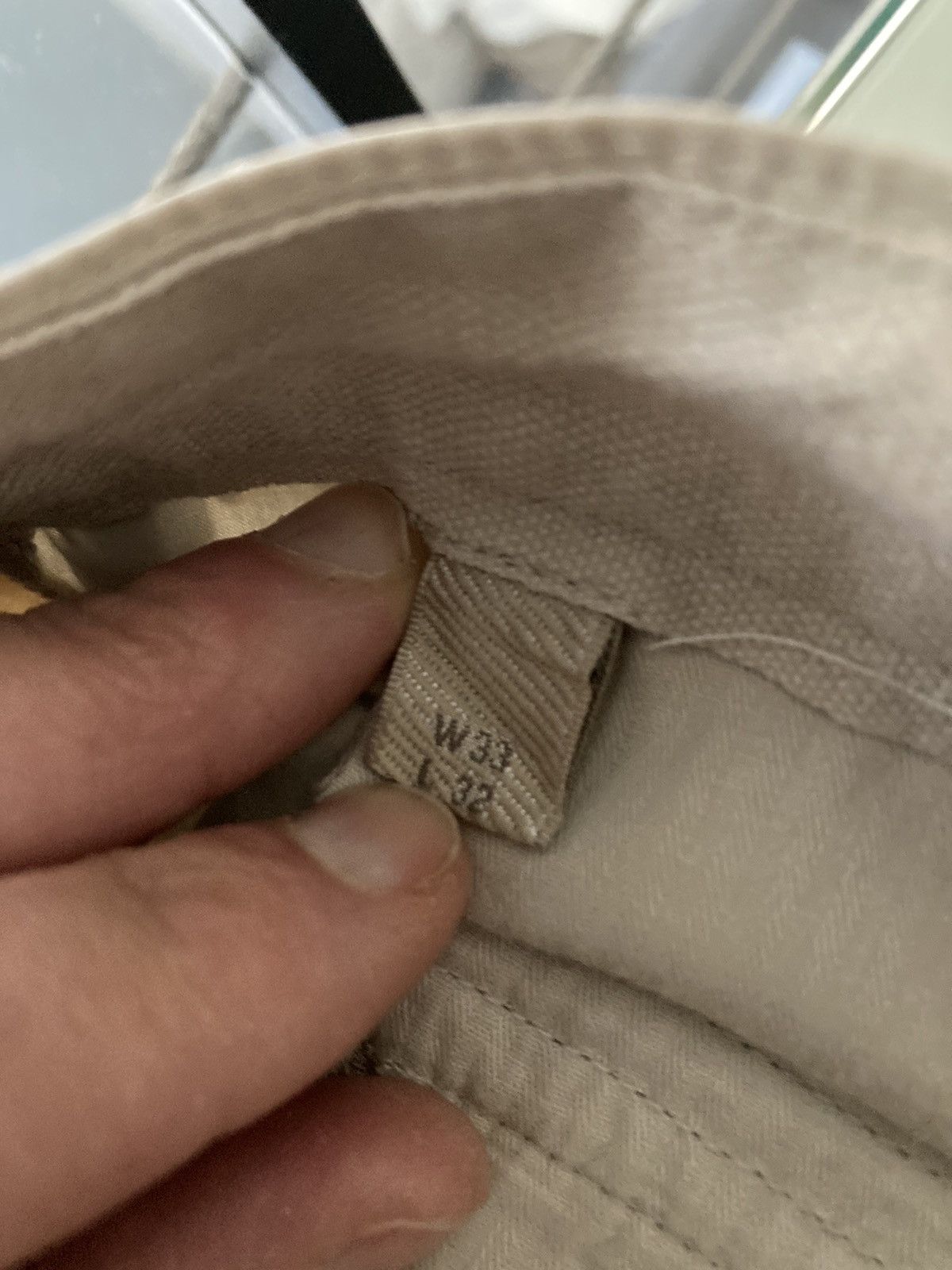 Image of Burberry Chino Pants in Khaki, Men's (Size 33)