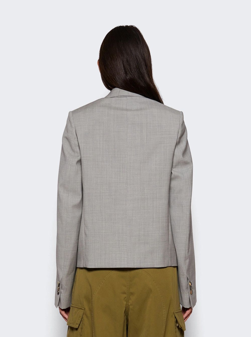 Loewe o1w1db10426 Blazers in Gray Size S / US 4 / IT 40 - 4 Thumbnail