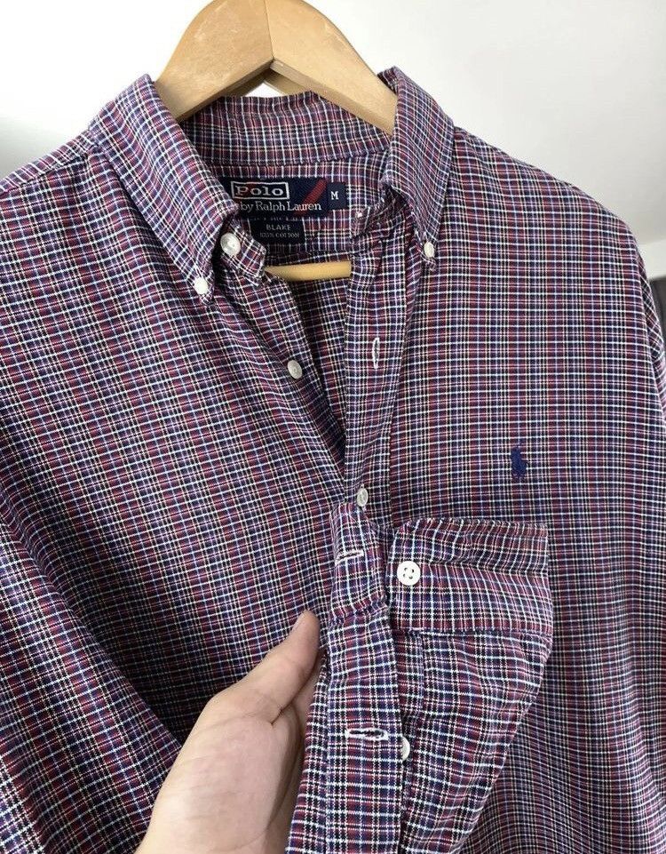 Polo Ralph Lauren × Vintage Polo Ralph Lauren Old Money Shirt Nova Check Vintage Size US M / EU 48-50 / 2 - 4 Thumbnail