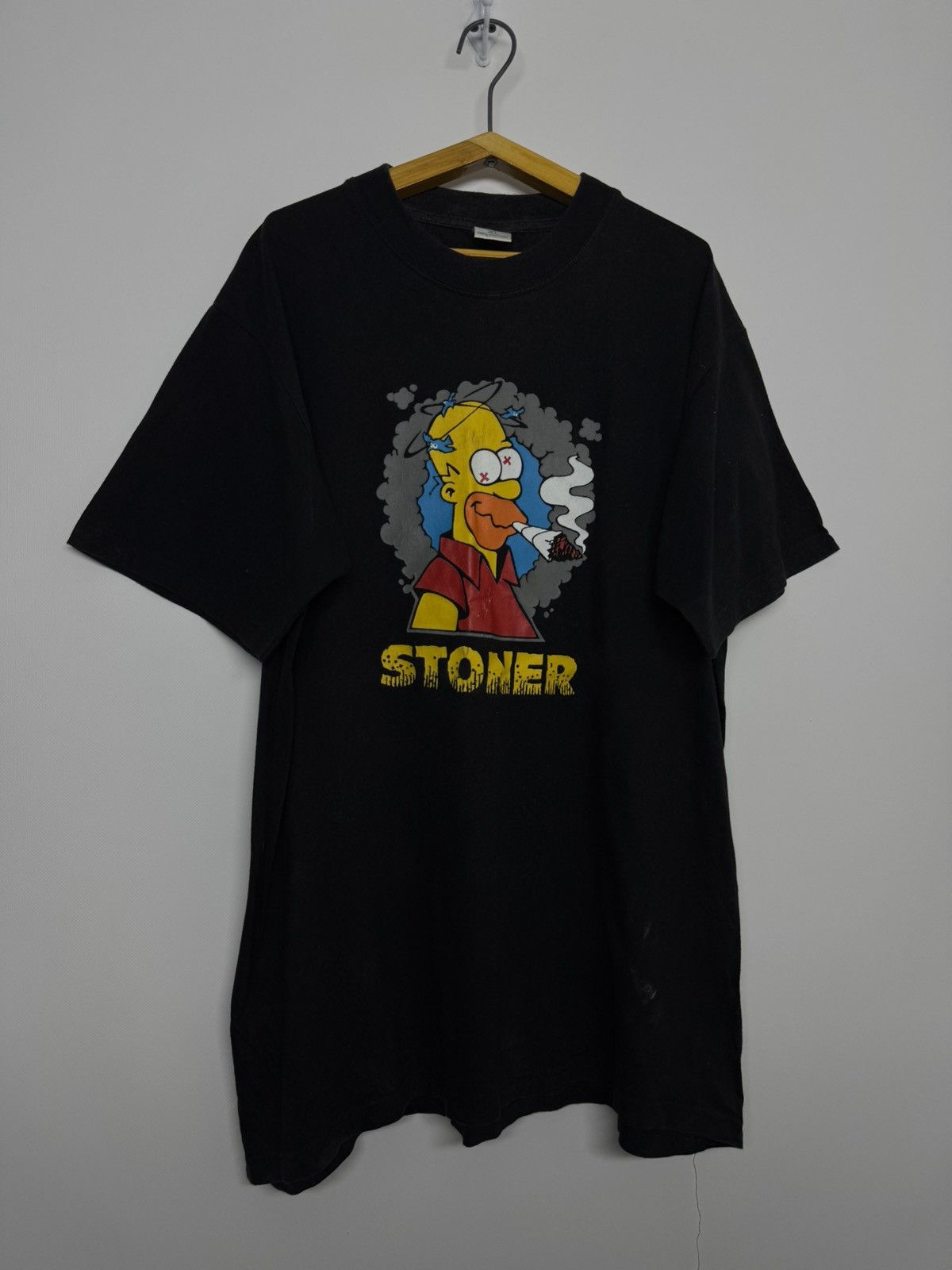 The Simpsons Vintage 90s Stoner Homer Simpsons The Simpsons Blunt Tee Size US XL / EU 56 / 4 - 5 Thumbnail