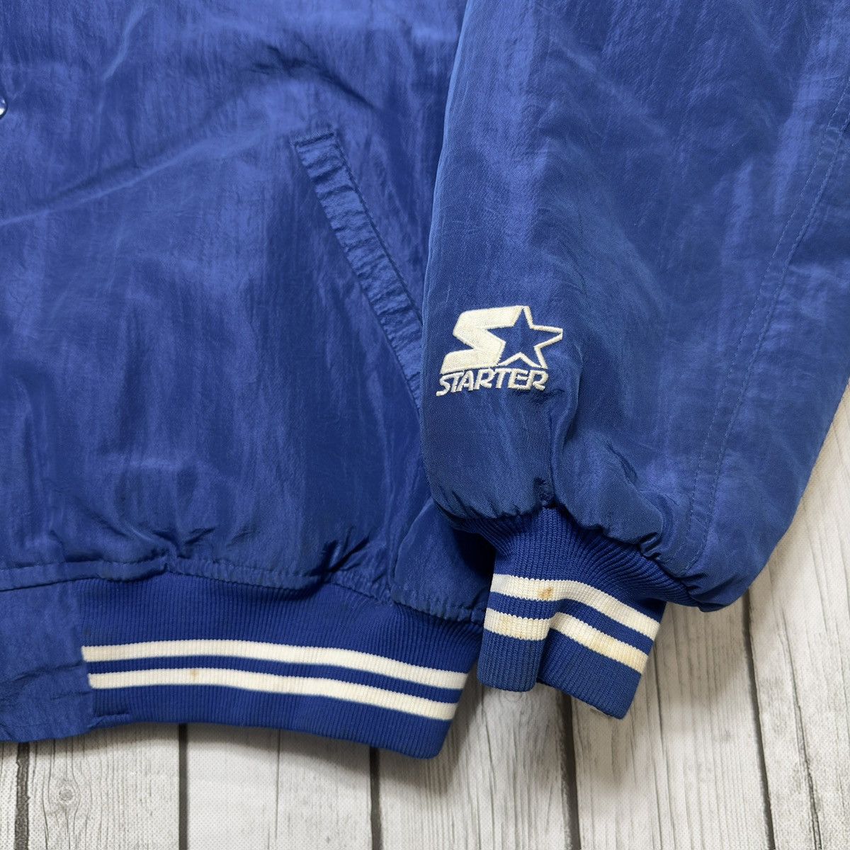 Starter Vintage Starter All County Basketball bomber jacket Size US XL / EU 56 / 4 - 4 Thumbnail