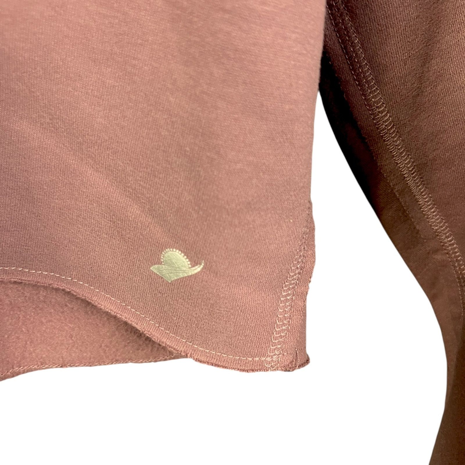 Other Fundamental Coast Women's Small Plum Boxy Cropped Hoodie Size S / US 4 / IT 40 - 3 Thumbnail