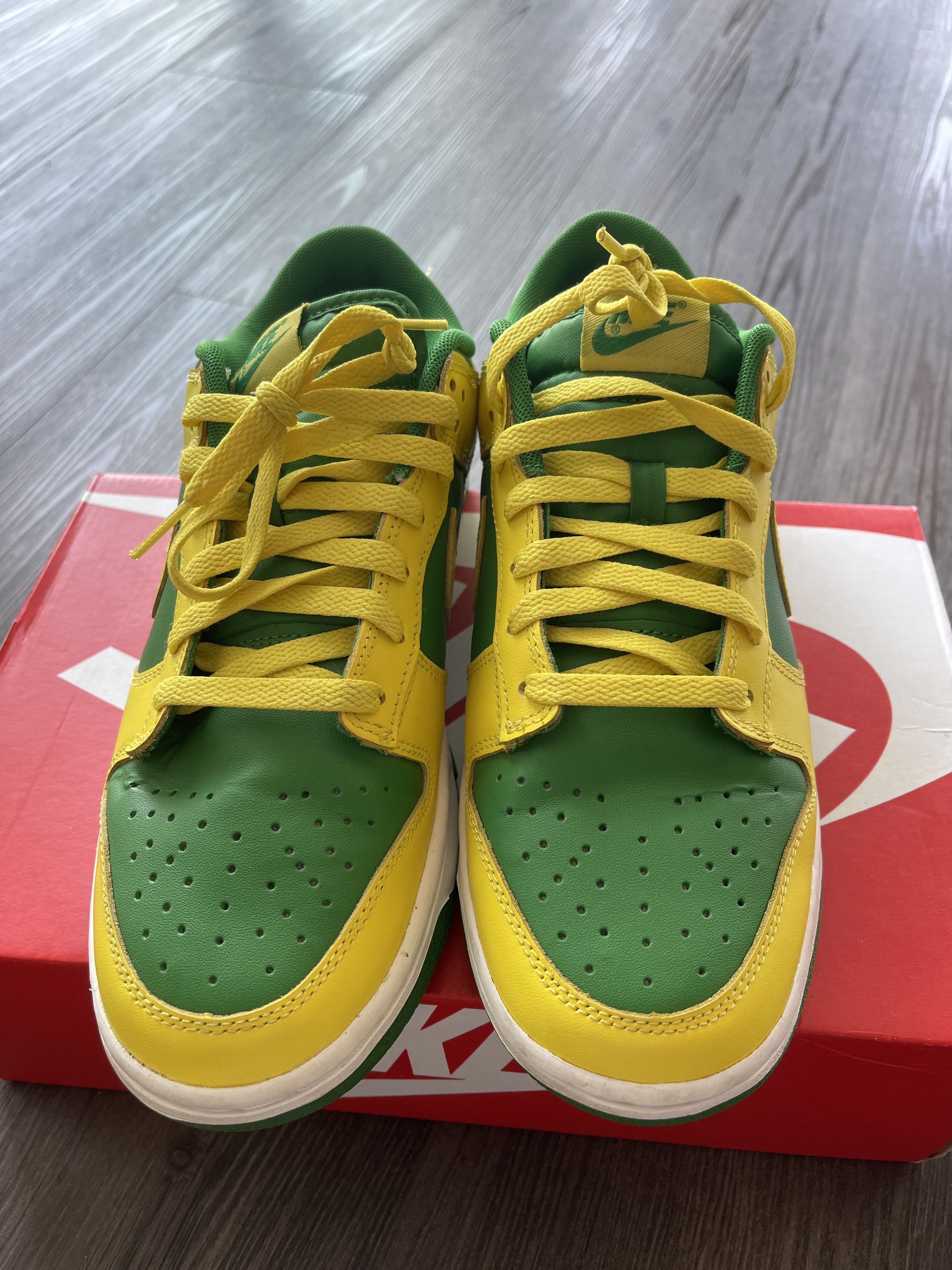 Nike Nike Dunk Low Reverse Brazil Size US 9 / EU 42 - 1 Thumbnail