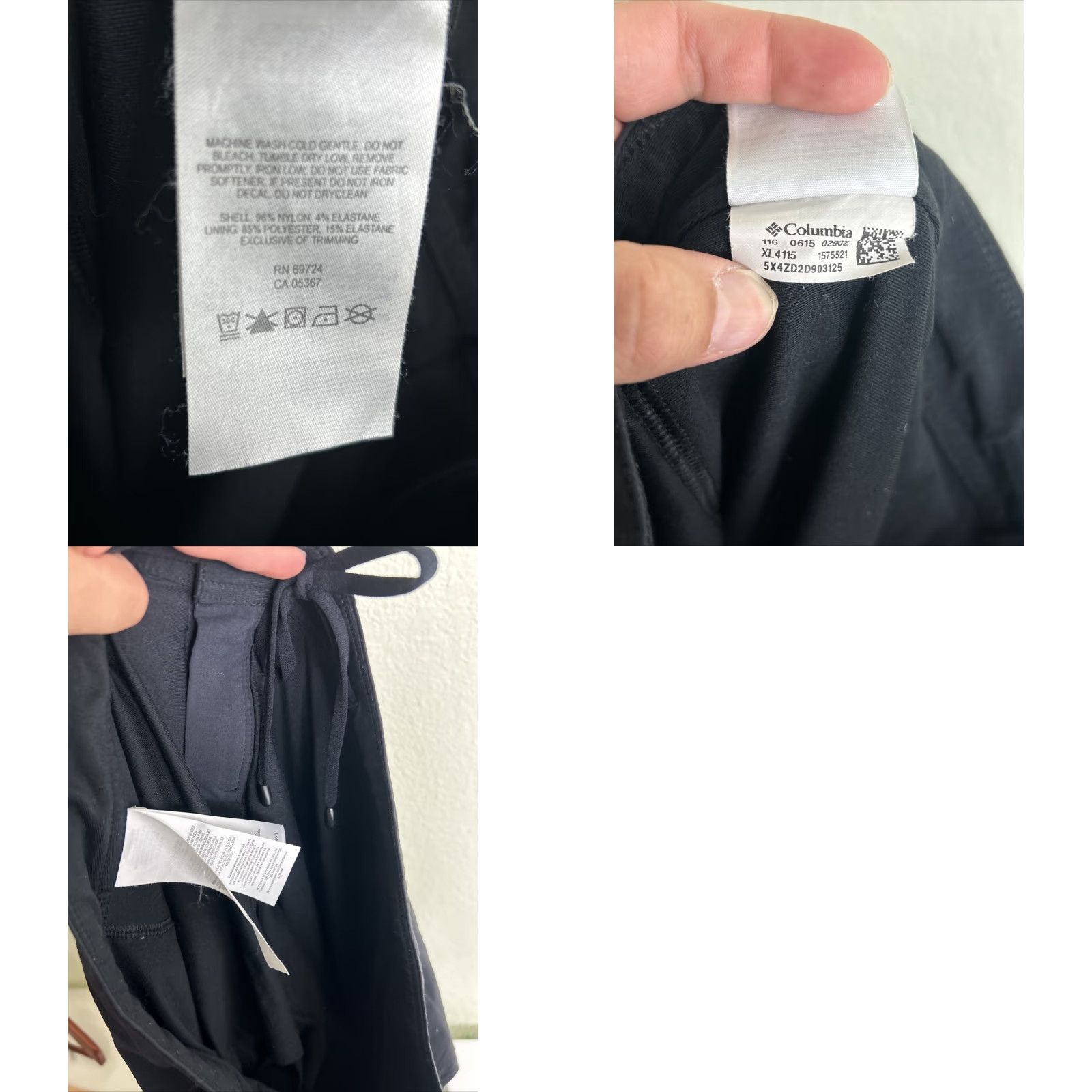 Vintage Columbia Skort Womens 12/44 Black Omni Shield Activewear Athletic Skort 36x17.5 Size 34" / US 12 / IT 48 - 9 Thumbnail