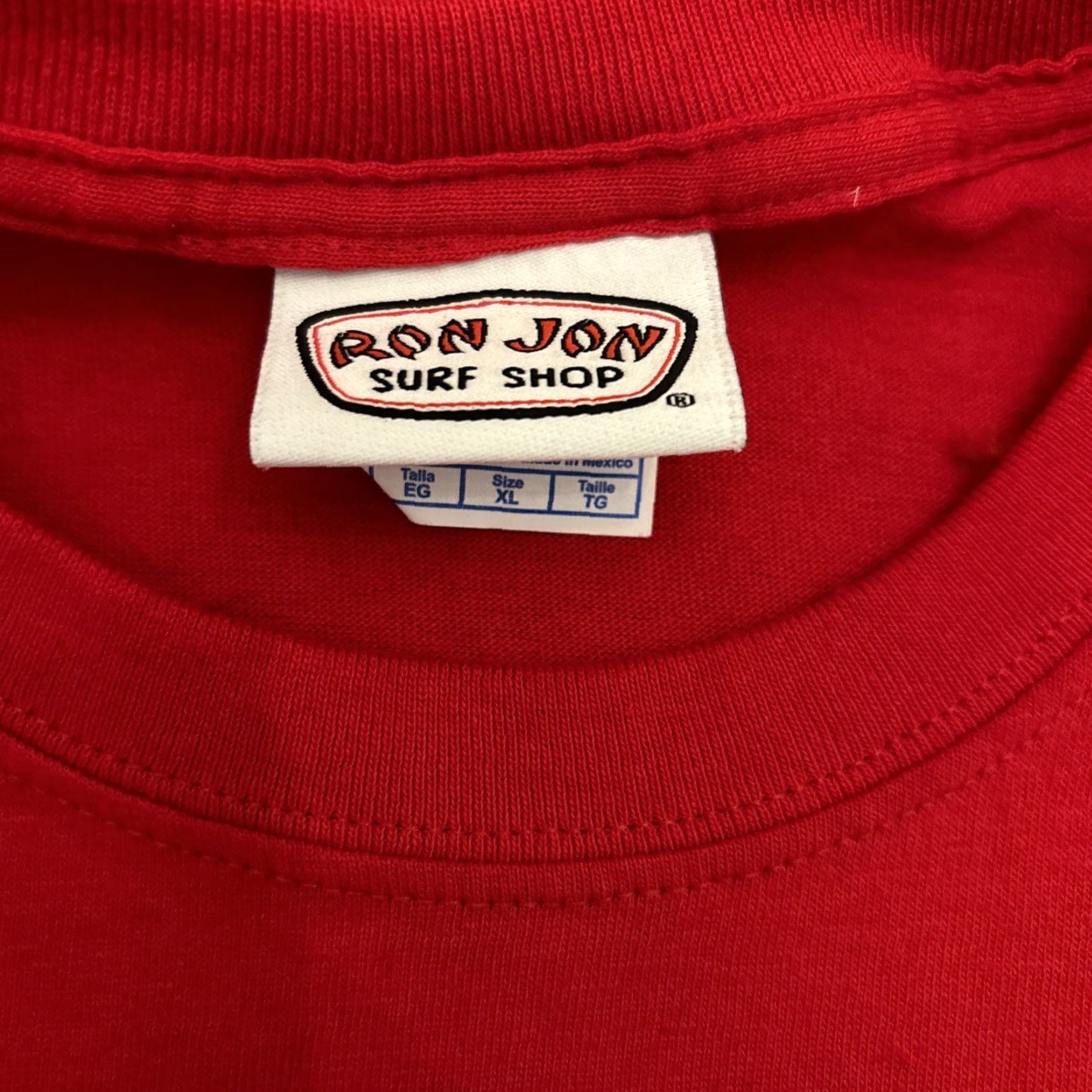Ron Jon Surf Shop VINTAGE Ron Jon Surf Shop Shirt Mens XL Red Cozumel Logo Short Sleeve Crew Neck Beach Size US XL / EU 56 / 4 - 3 Thumbnail