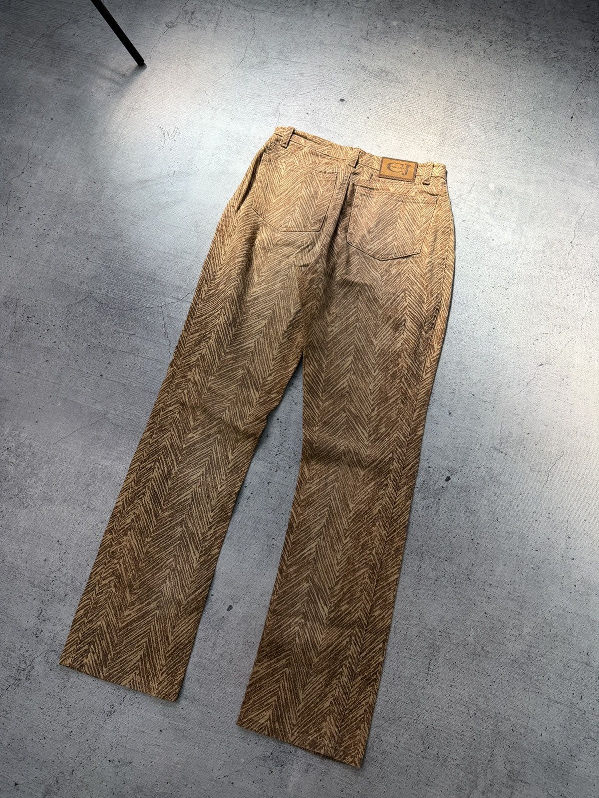 Roberto Cavalli Roberto Cavalli Jeans Pant Overall Print Size 28" / US 6 / IT 42 - 2 Thumbnail