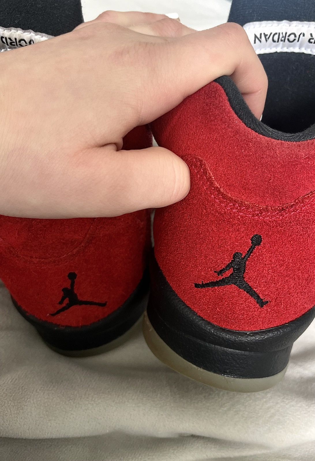 Jordan Brand × Nike FIRE RED JORDAN 5'S Size US 6.5 / IT 36.5 - 3 Thumbnail