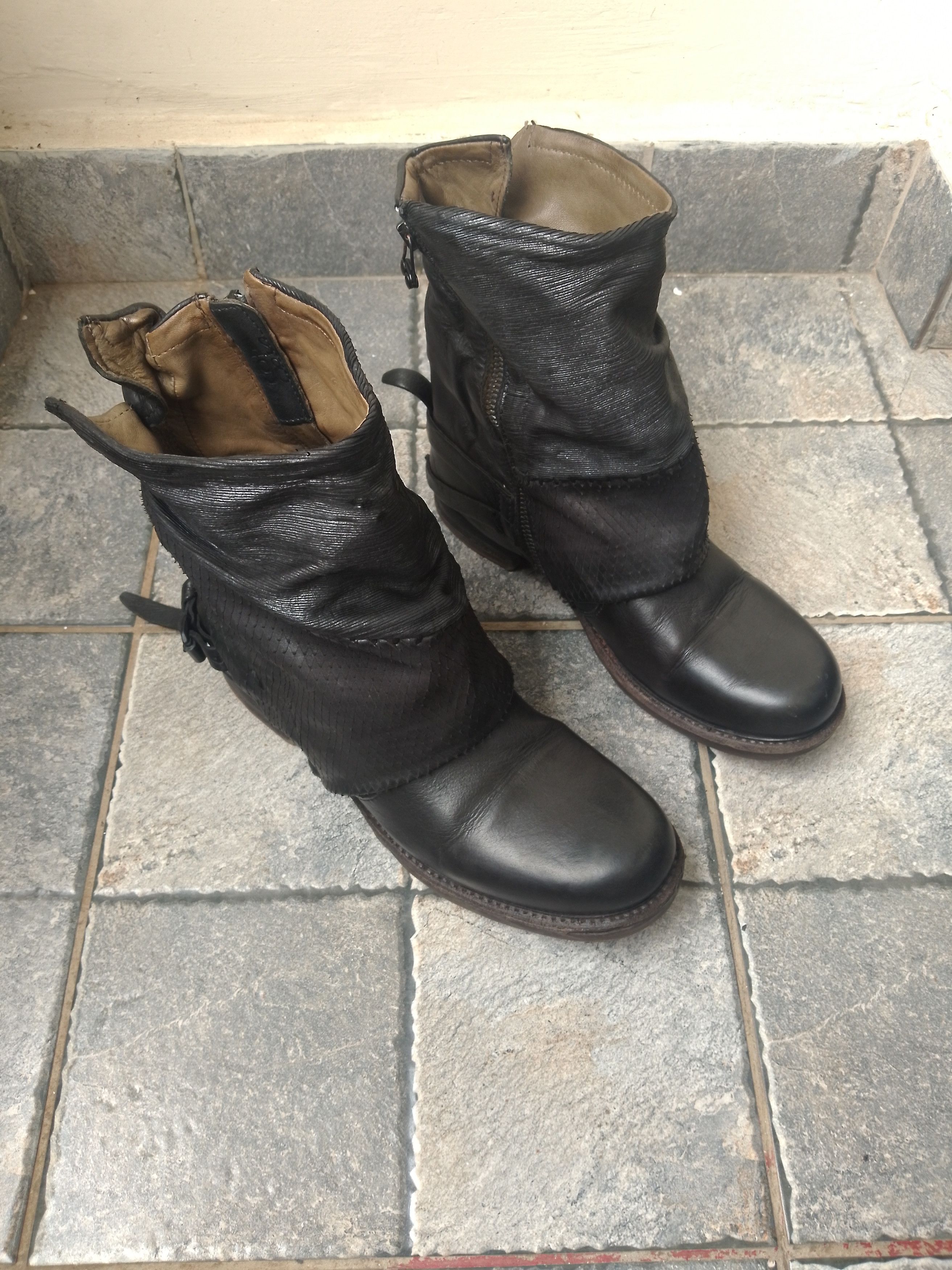 A.S.98 AS 98 hybrid leather boots Size US 6 / EU 39 - 17 Thumbnail