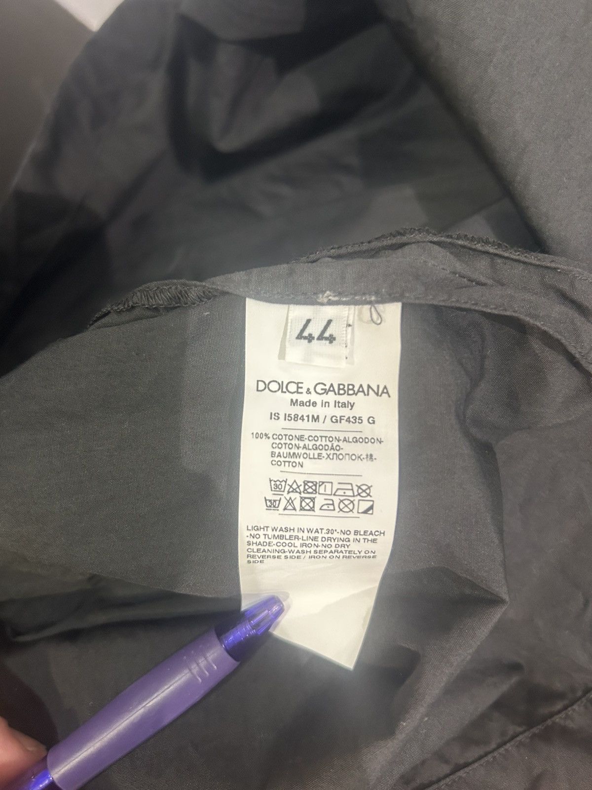 Dolce & Gabbana Dolce & Gabbana Gradient Button Up Size US L / EU 52-54 / 3 - 8 Thumbnail