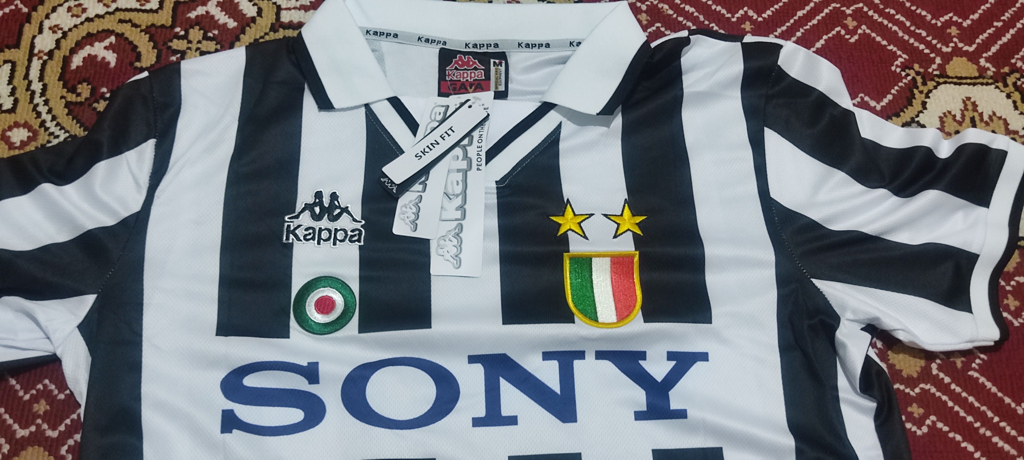 Other Zidane Juventus 96/97 Retro Jersey Vintage Shirt Size US L / EU 52-54 / 3 - 5 Thumbnail