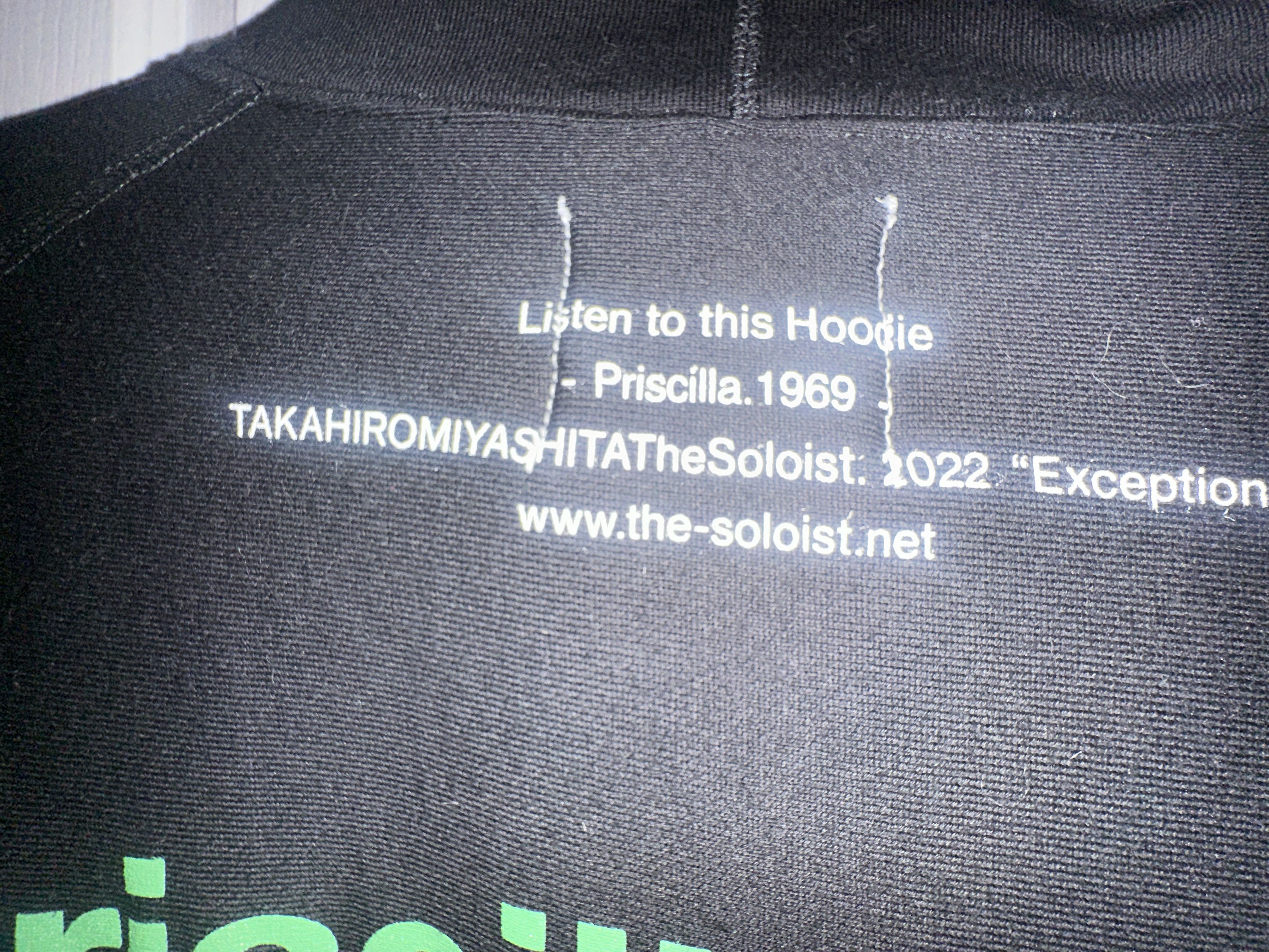 Takahiromiyashita The Soloist. Black Priscilla 1969 Hoodie Size US M / EU 48-50 / 2 - 13 Thumbnail