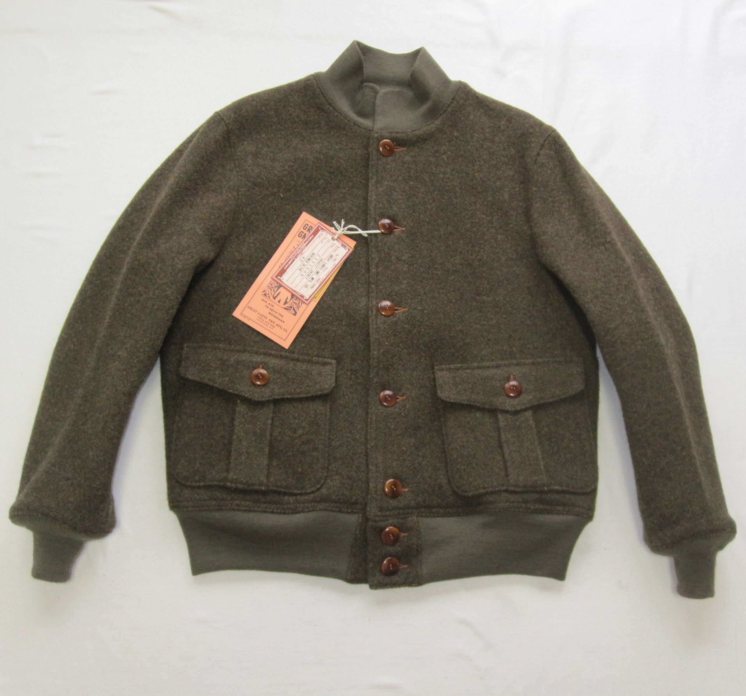 Freewheelers “SKAGIT" WOOL JACKET Size US L / EU 52-54 / 3 - 7 Thumbnail