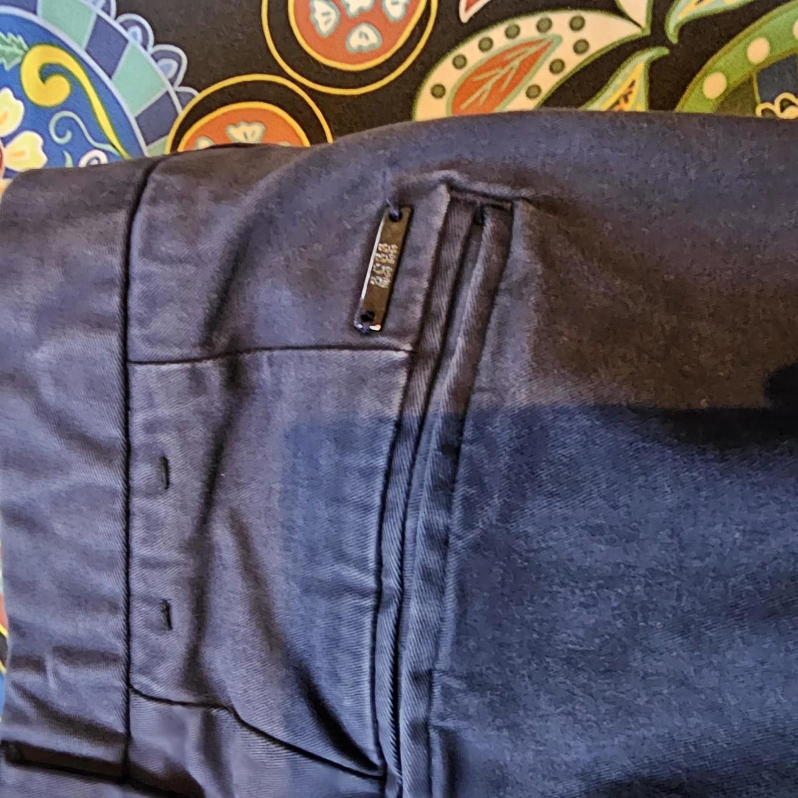 Hugo Boss Hugo Boss Men's Navy Casual Dress Pants Size US 30 / EU 46 - 7 Thumbnail