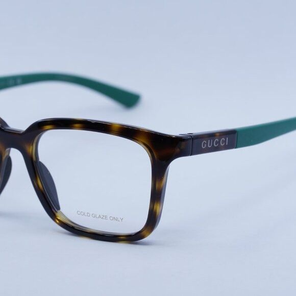 Gucci Gucci GG1738O 003 Eyeglasses Havana/Green - Lowest Price! Size ONE SIZE - 3 Thumbnail