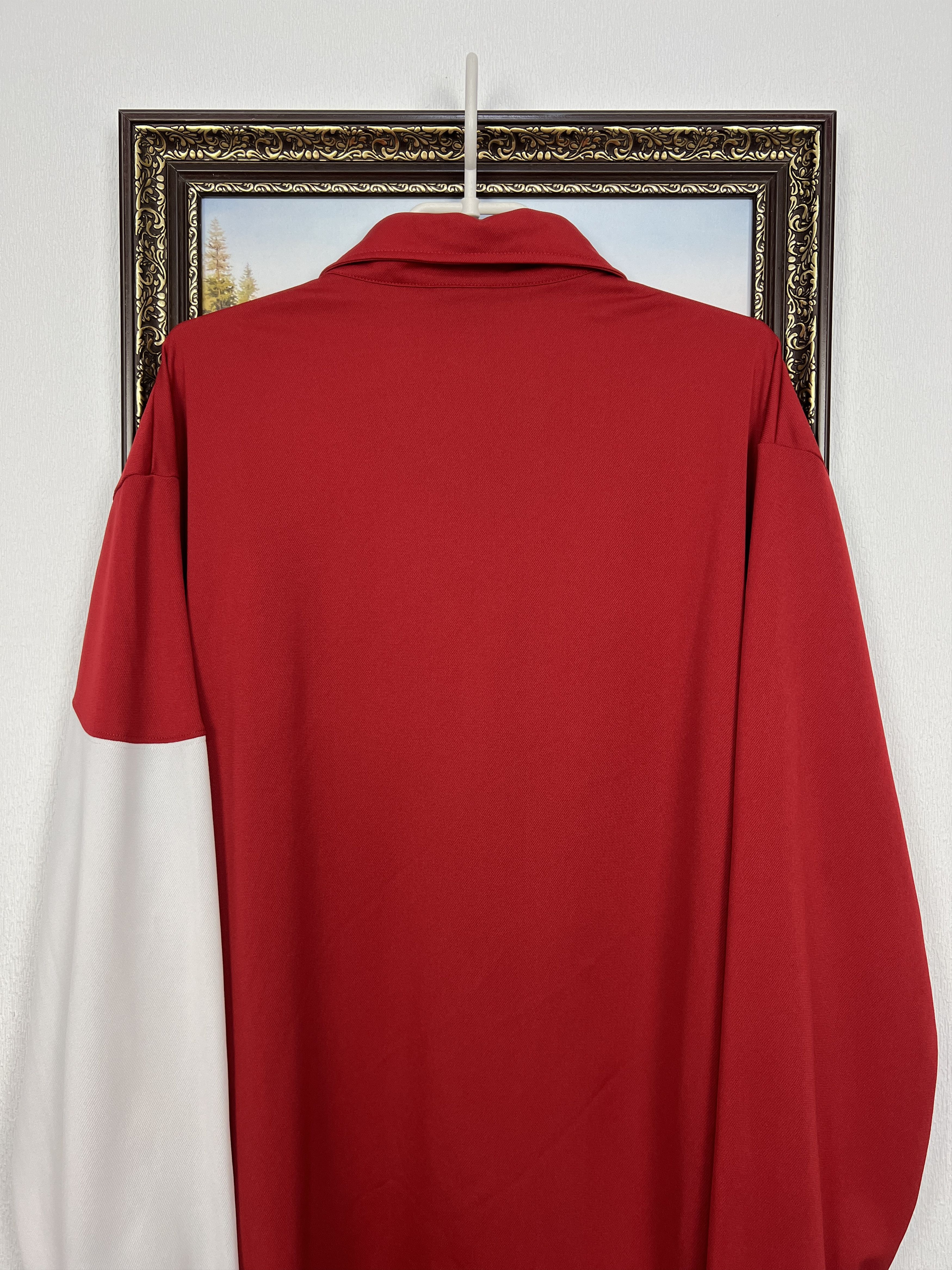 Nike Vintage 90's Nike Football Template Shirt Soccer Long Sleeve Size US XXL / EU 58 / 5 - 11 Thumbnail