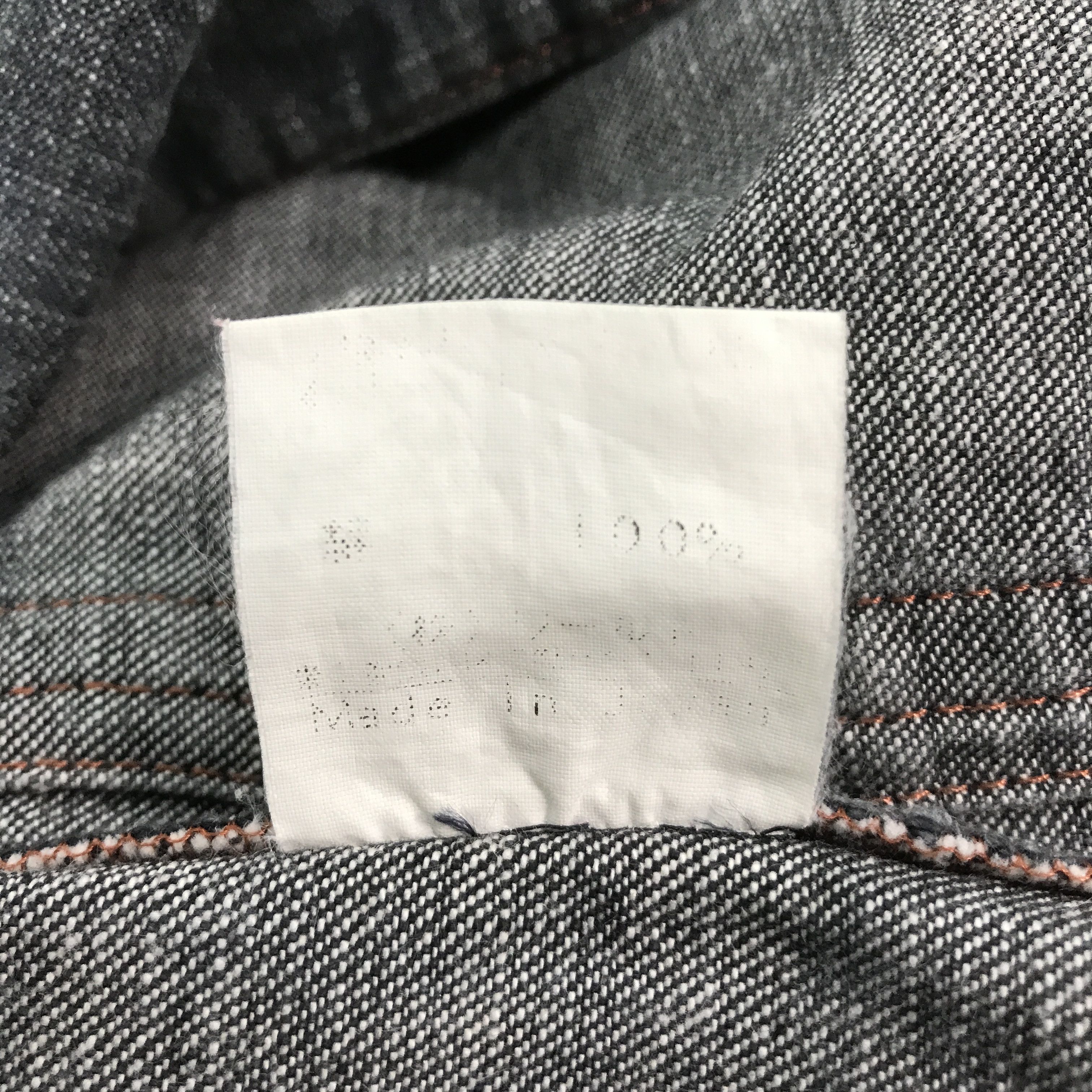 Boycott Boycott Japanese Denim Zipped Shirt style jacket K66B19 Size US L / EU 52-54 / 3 - 10 Thumbnail