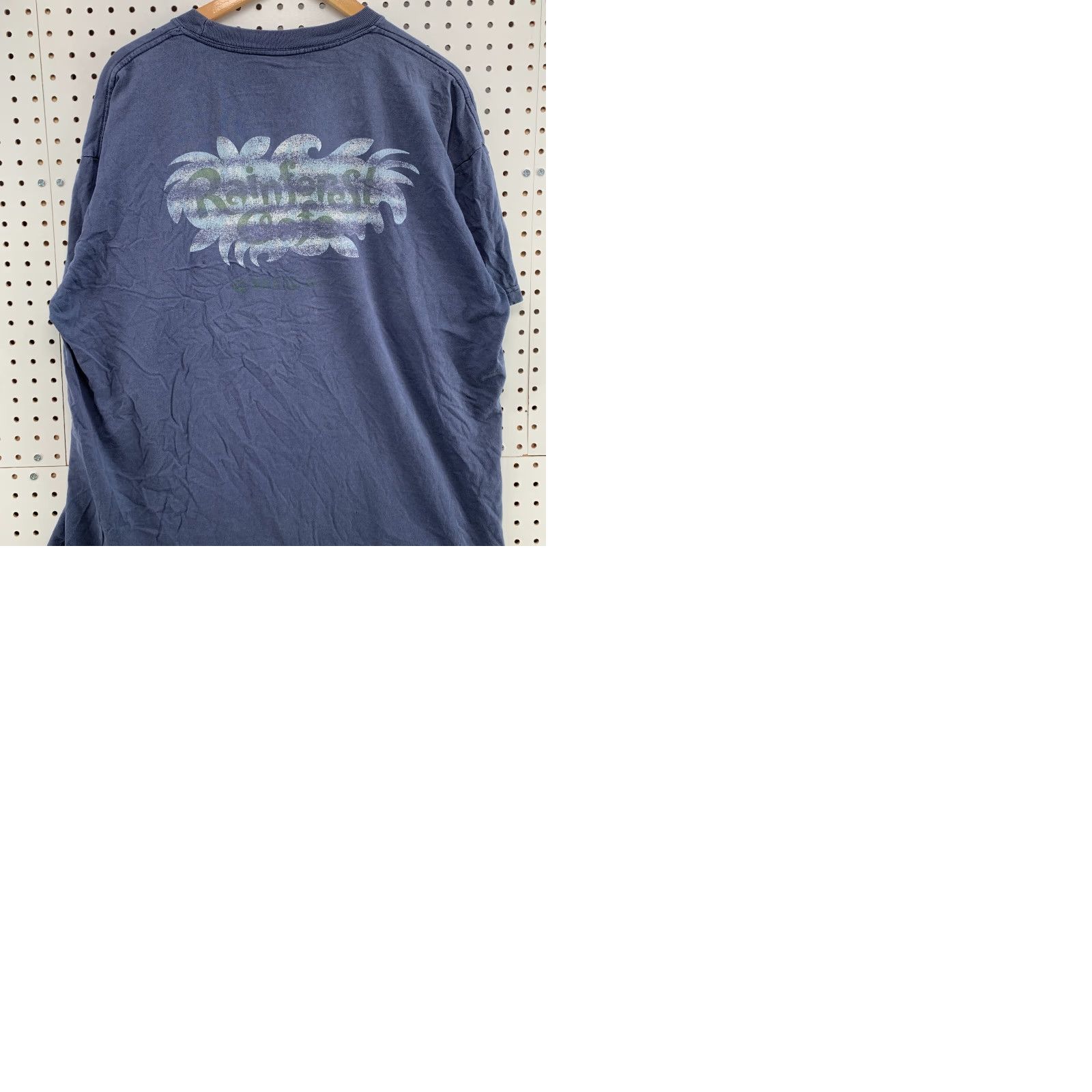 Vintage VINTAGE Rainforest Cafe Shirt Long Sleeve Mens XL Blue 25x28 Restaurant TEE Mens XL Shirt Size US XL / EU 56 / 4 - 10 Thumbnail