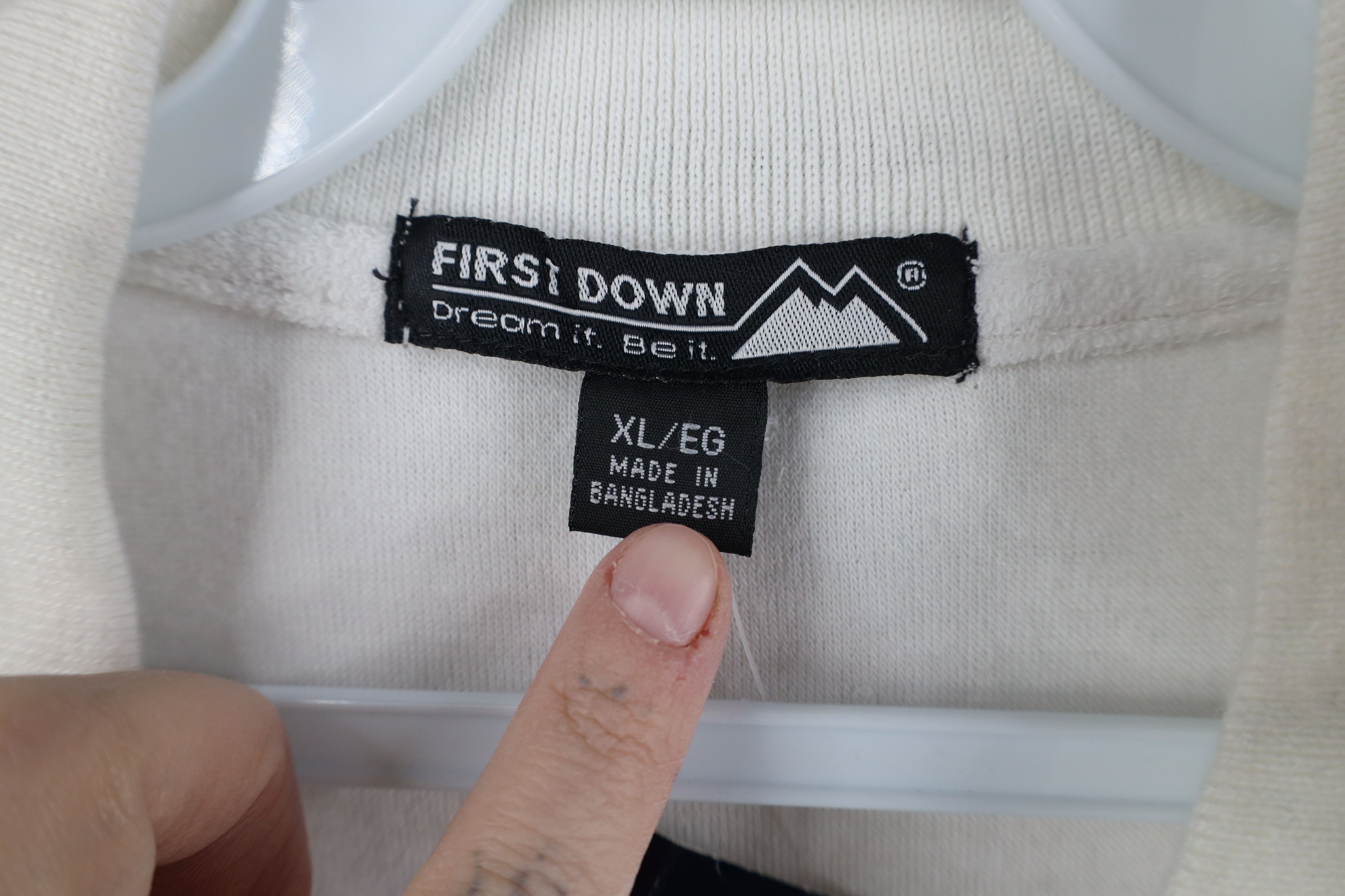 Vintage Deadstock Vintage 90s Y2K Streetwear Fit Golf Polo White Size US XL / EU 56 / 4 - 11 Thumbnail