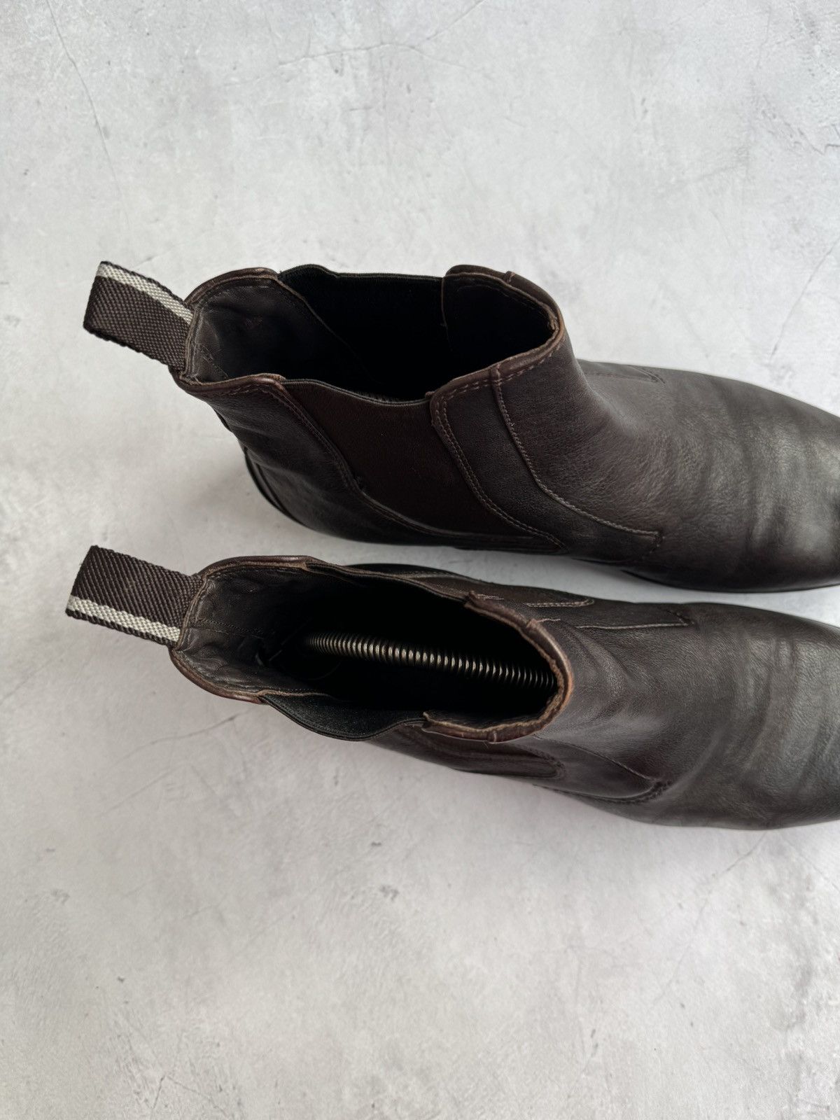 Hugo Boss Hugo Boss Brown Leather Chelsea Boots Size US 8 / EU 41 - 9 Thumbnail