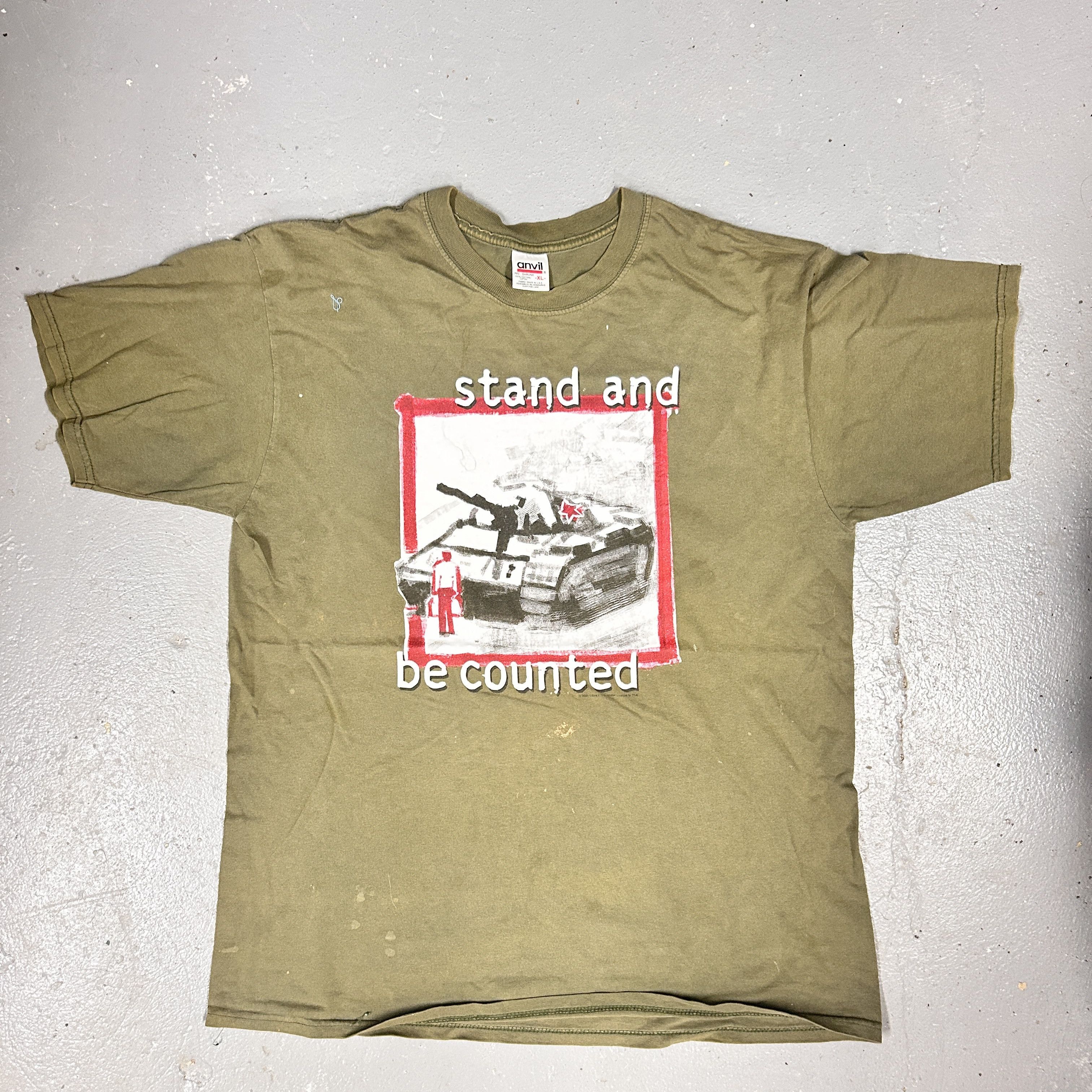 Vintage 90s CSNY Stand And Be Counted Band Tee