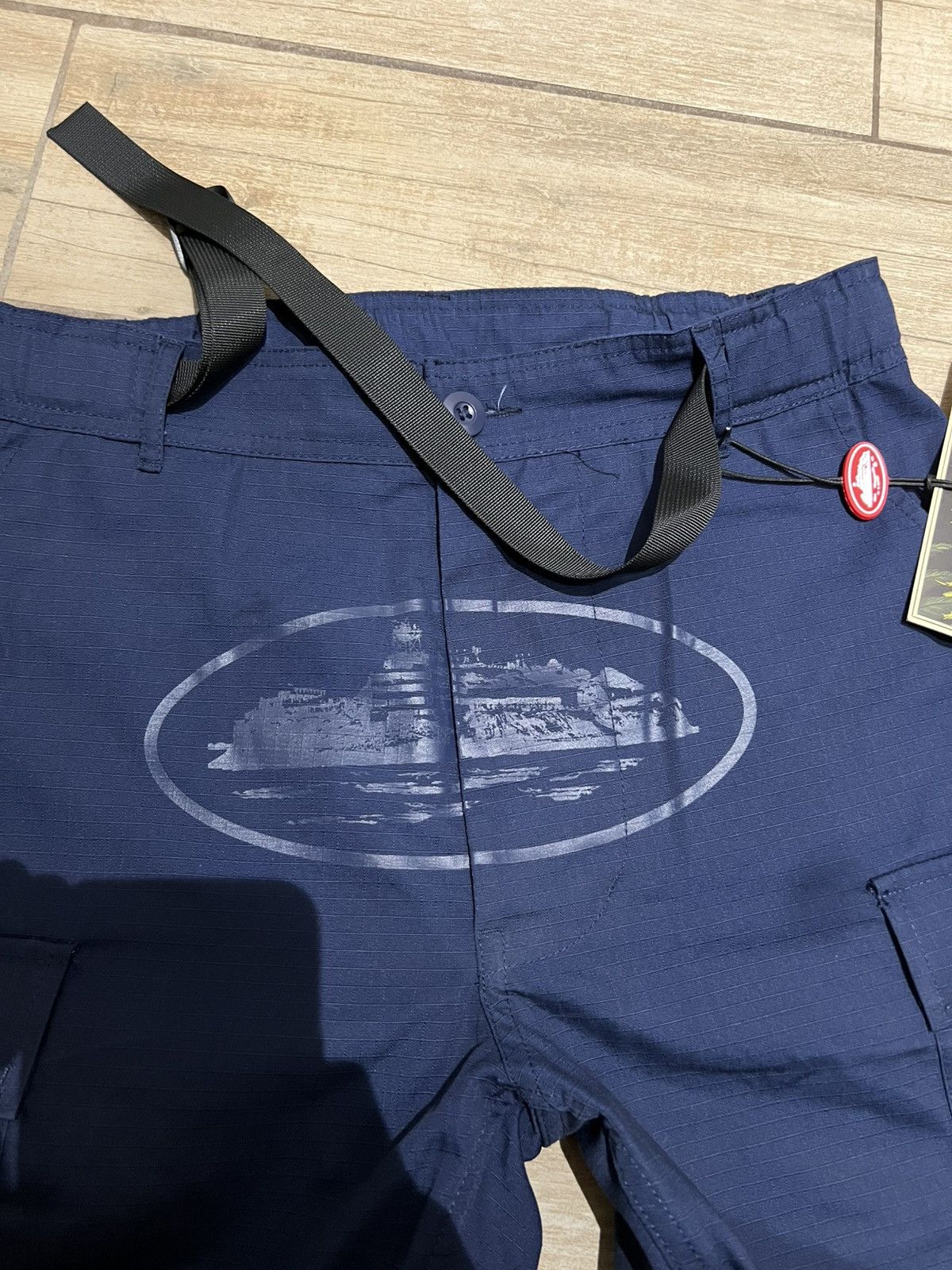 Corteiz Corteiz Guerillaz Cargo Pants Blue Medium Mystery Cargo Size US 32 / EU 48 - 3 Thumbnail