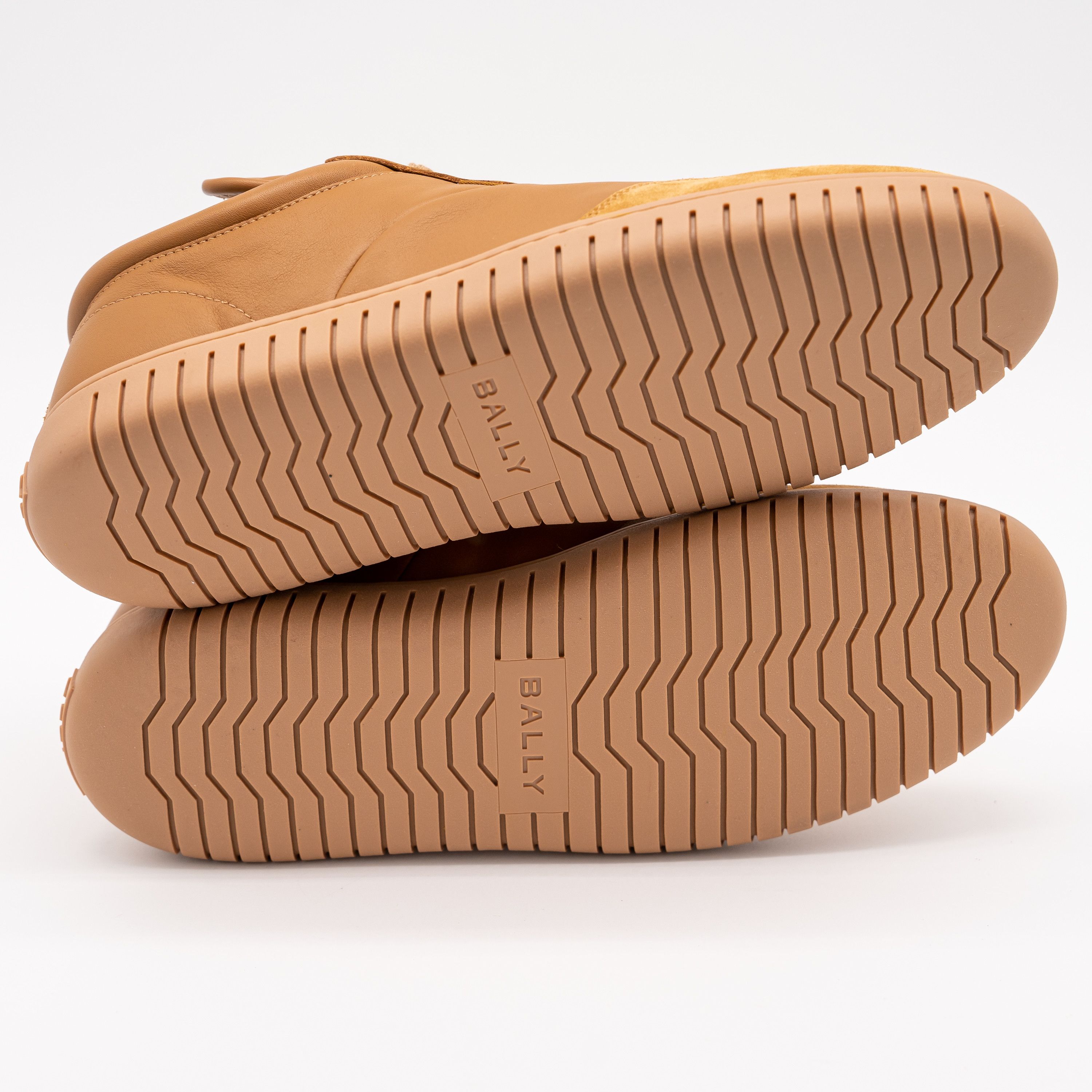 Bally 12 Bally Parrel Desert Brown Tan Suede Leather Sneakers Size US 12 / EU 45 - 6 Thumbnail