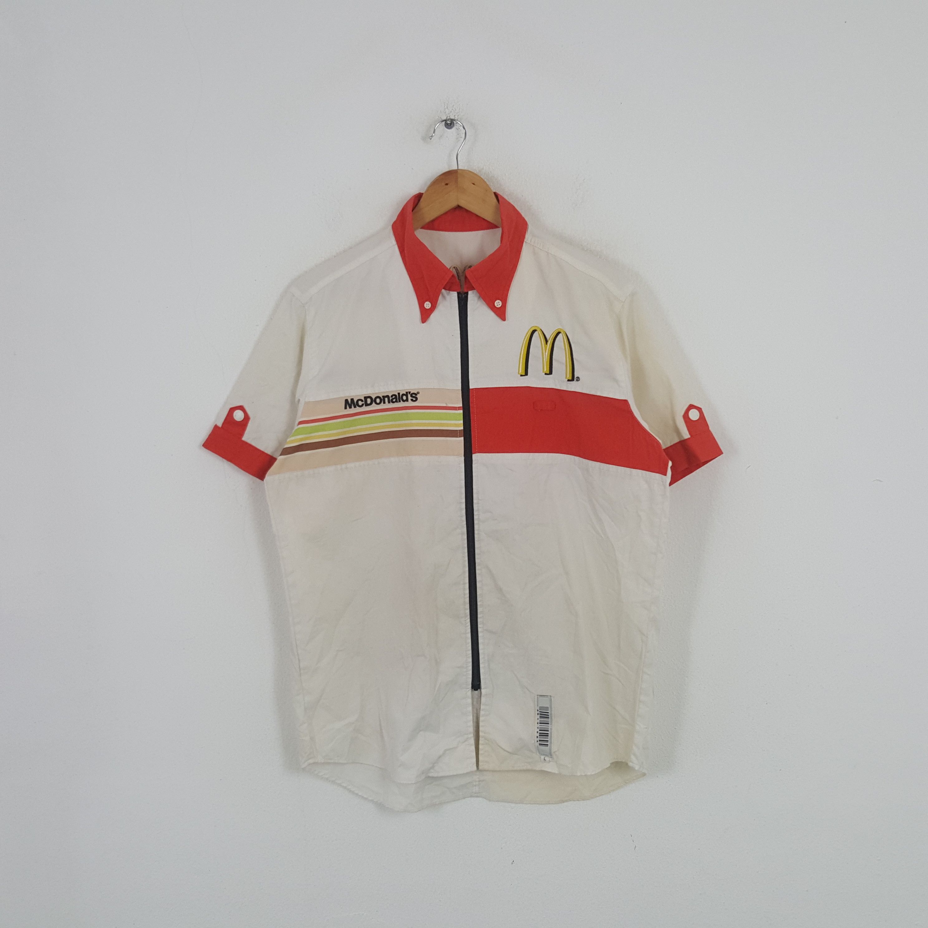Vintage Vintage Mcdonald American Work Shirt Jacket Size US L / EU 52-54 / 3 - 1 Thumbnail