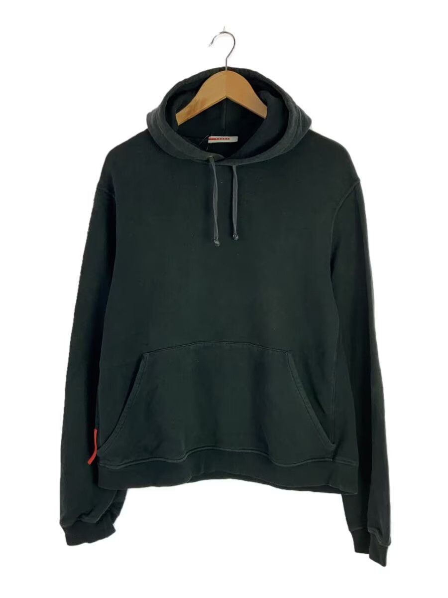 Prada Badge Logo Hoodie Size US XXL / EU 58 / 5 - 1 Thumbnail