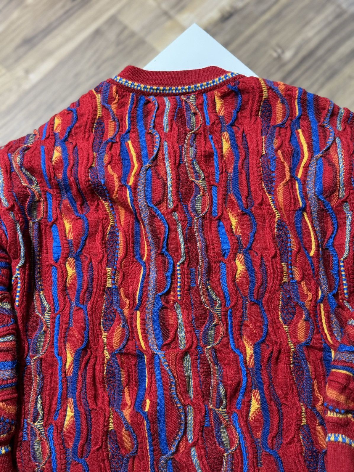 Coogi Coogi Australia 3D Wool Cardigan Size US M / EU 48-50 / 2 - 9 Thumbnail