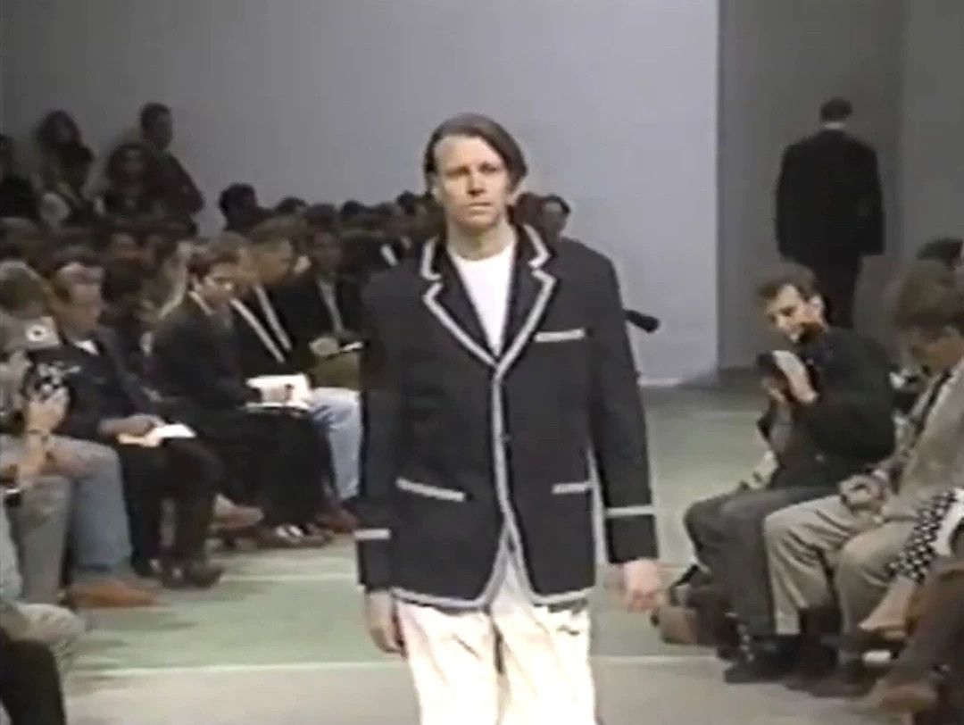 Comme des Garcons COMME DES GARÇONS HP 91SS STRIPED OVERSIZED SUIT Size US M / EU 48-50 / 2 - 8 Thumbnail