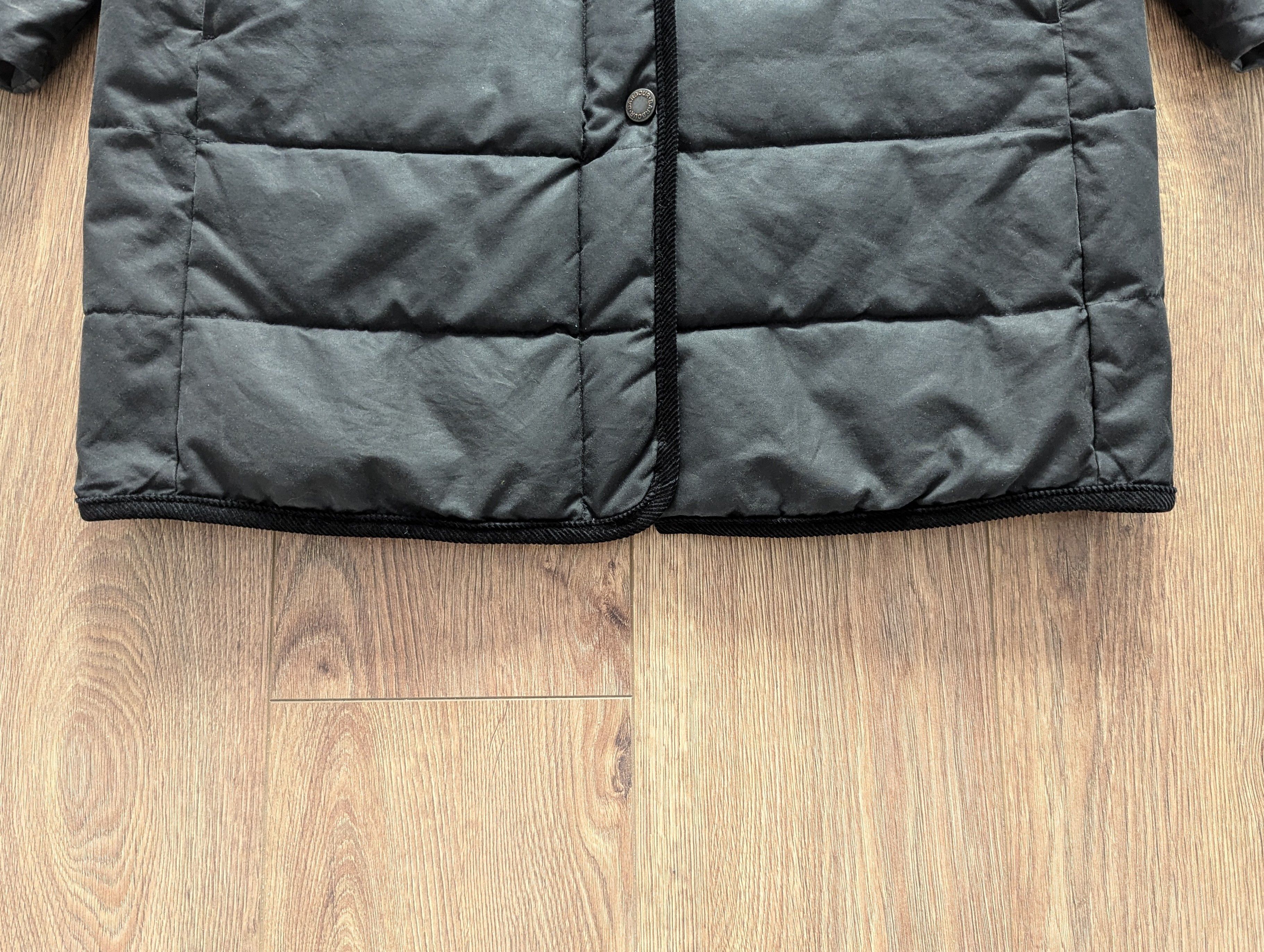 Barbour Barbour Wax Baffle Wax Fibredown Jacket Black Waxed Cotton Size M / US 6-8 / IT 42-44 - 6 Thumbnail