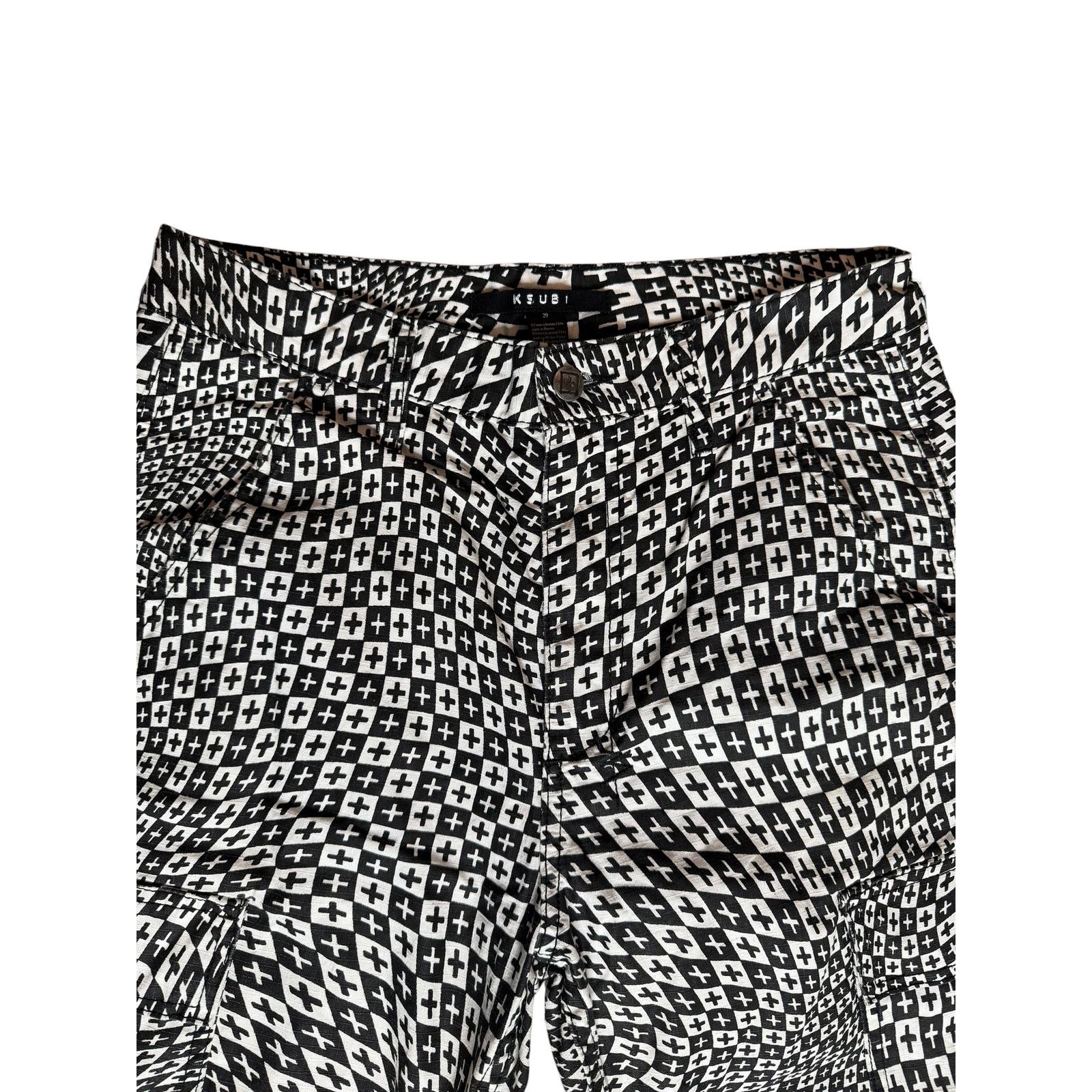 Ksubi × Vintage Ksubi Fugitative Cargo Pants Crosses Size US 29 - 3 Thumbnail