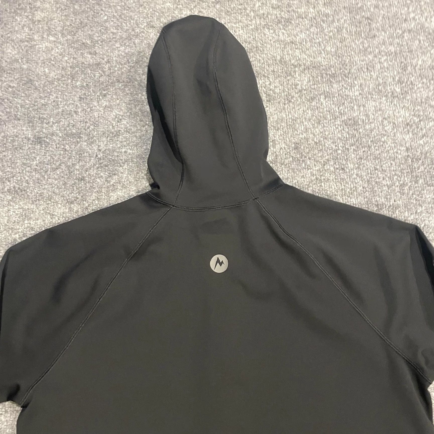 Marmot Marmot Hoodie Mens M Black 1/4 Zip Softshell DraftKings Logo Pullover Front Kangaroo Pocket 1/2 Zip Size US M / EU 48-50 / 2 - 5 Thumbnail