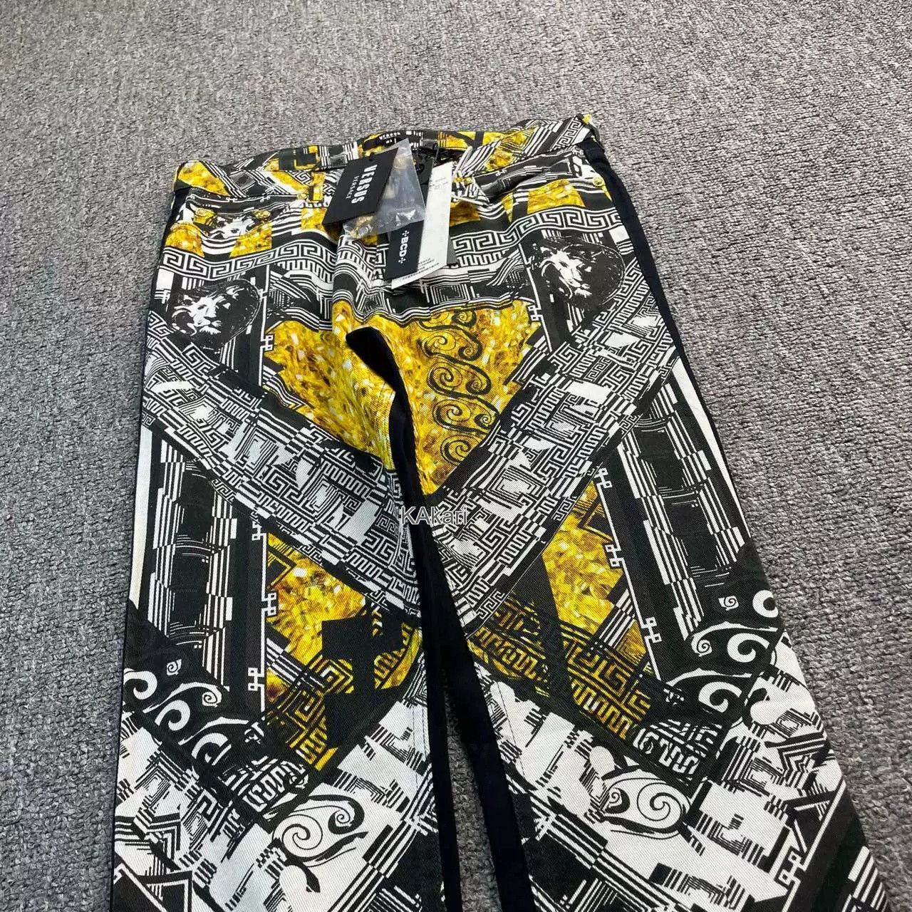 Versace Versace Graffiti Jeans Size US 31 - 3 Thumbnail