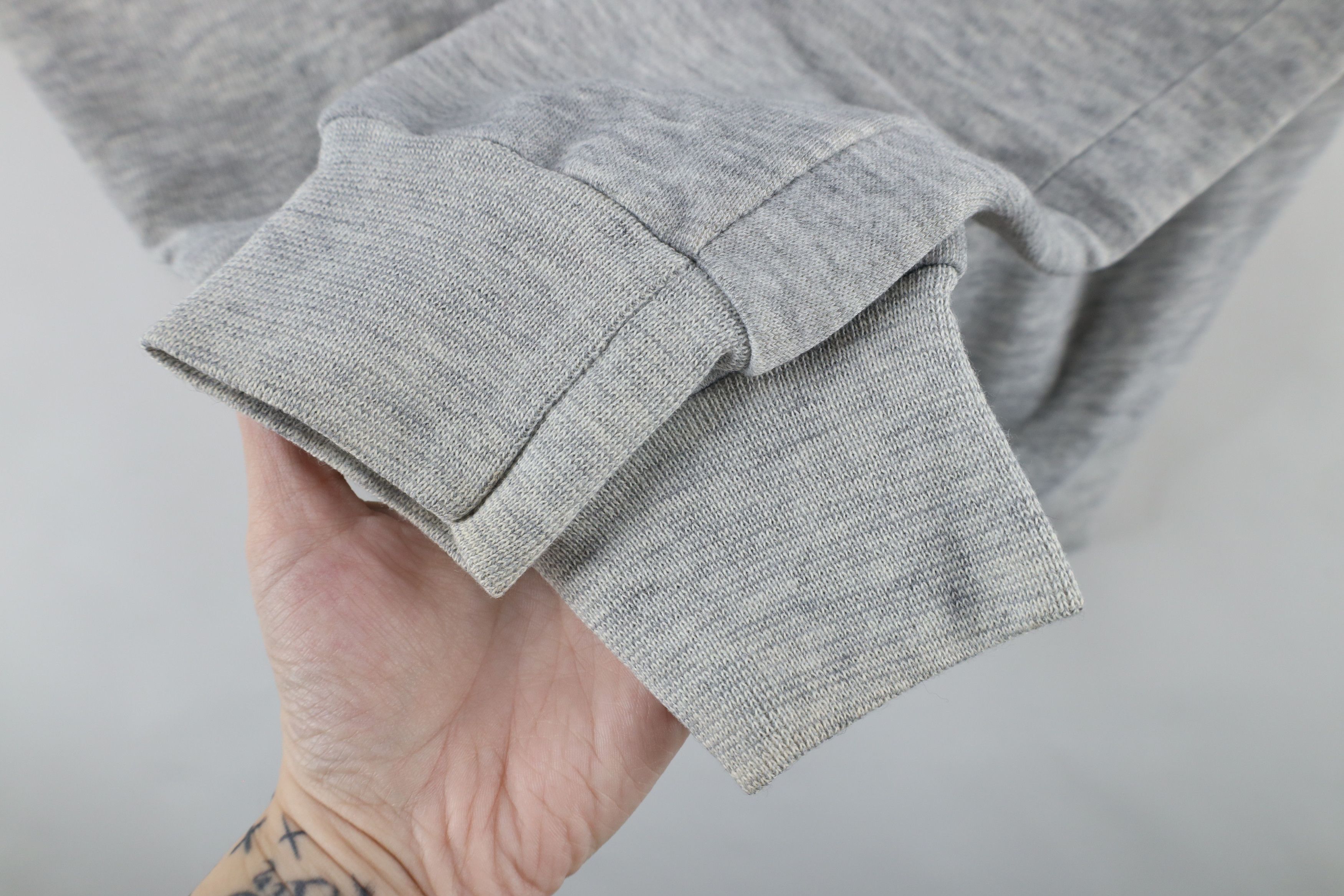 Vintage Vintage 90s Streetwear Triblend Crewneck Sweatshirt Gray USA Size US XL / EU 56 / 4 - 6 Thumbnail