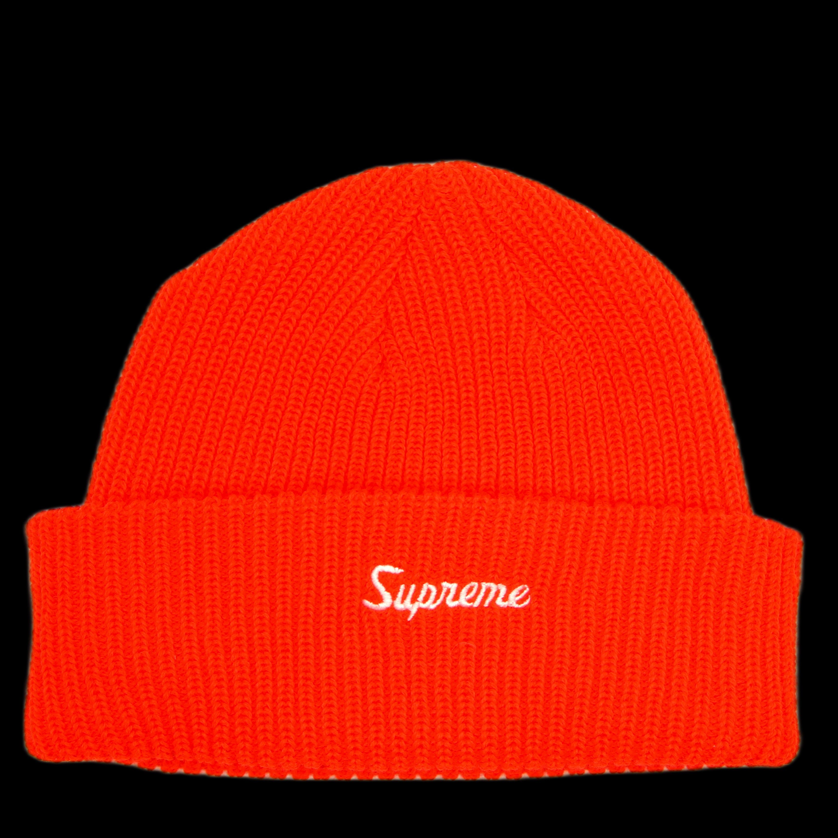 Defect mixed tissue Supreme Loose Gauge Beanie Orange