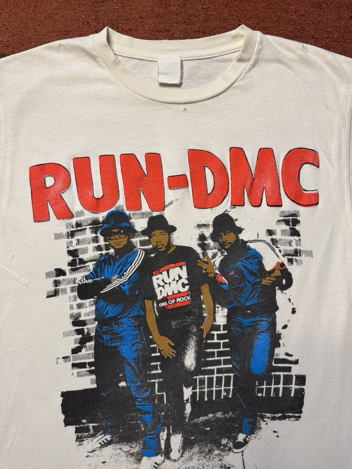 MadeWorn × Vintage MadeWorn Run DMC Tee Shirt Size US S / EU 44-46 / 1 - 3 Thumbnail