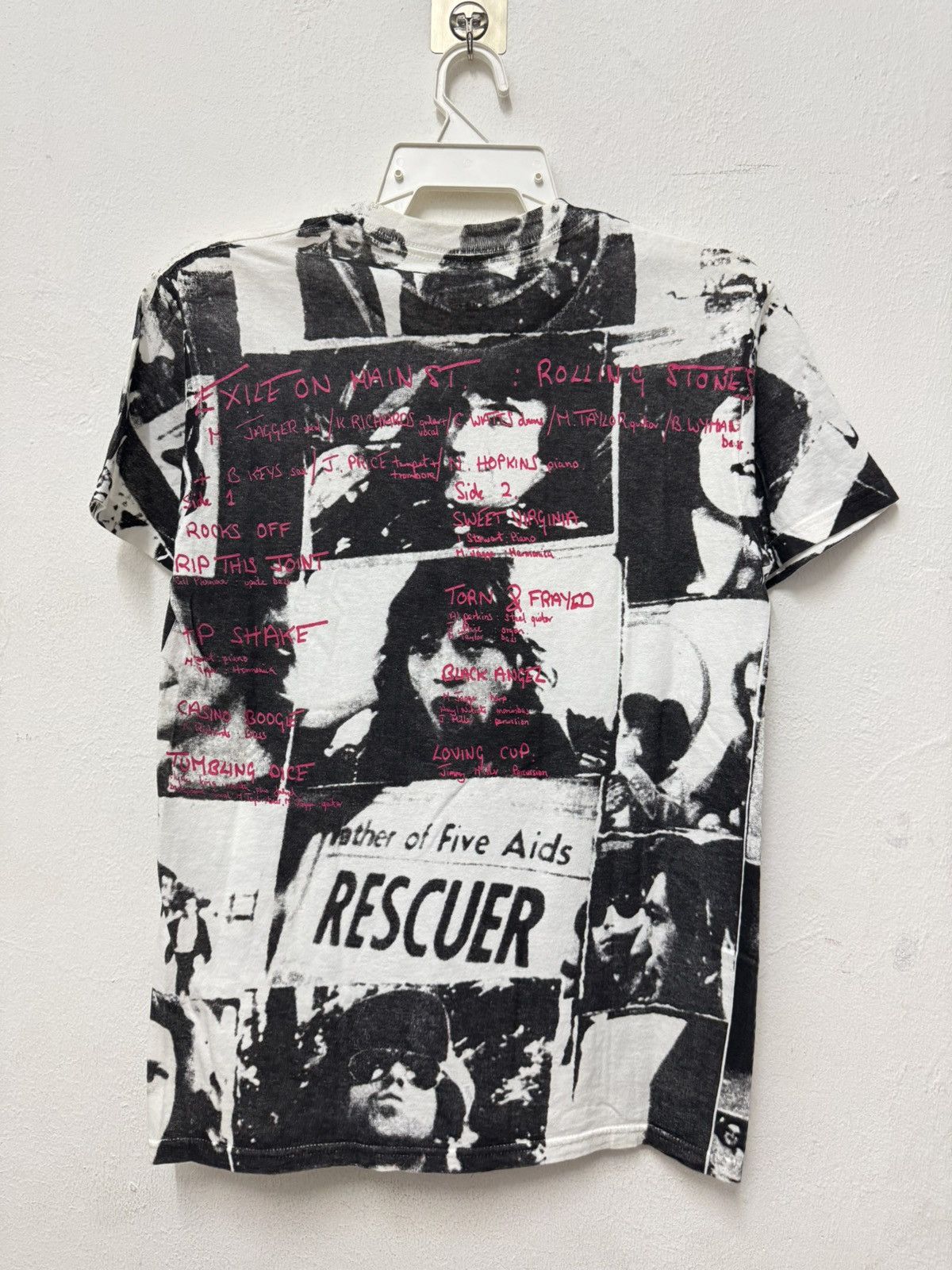 Band Tees × The Rolling Stones × Vintage Rolling Stones Band Mick Jagger Rock band OVP T shirt Size US S / EU 44-46 / 1 - 7 Thumbnail