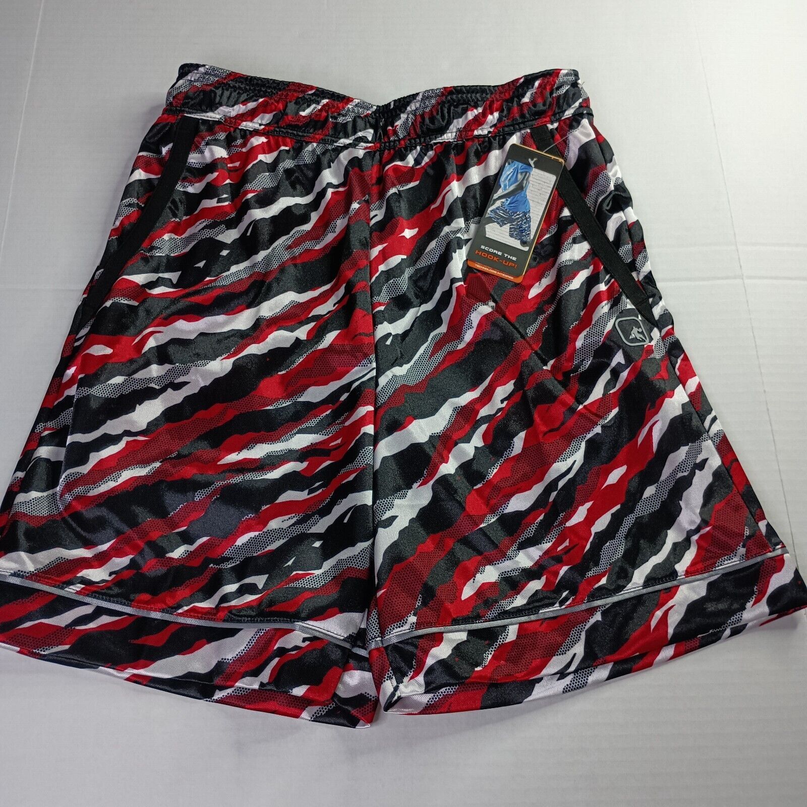 & Other Stories 2 AND1 Offense Athletic Shorts Men’s S Red Gray 8" Inseam Size US 28 / EU 44 - 8 Thumbnail
