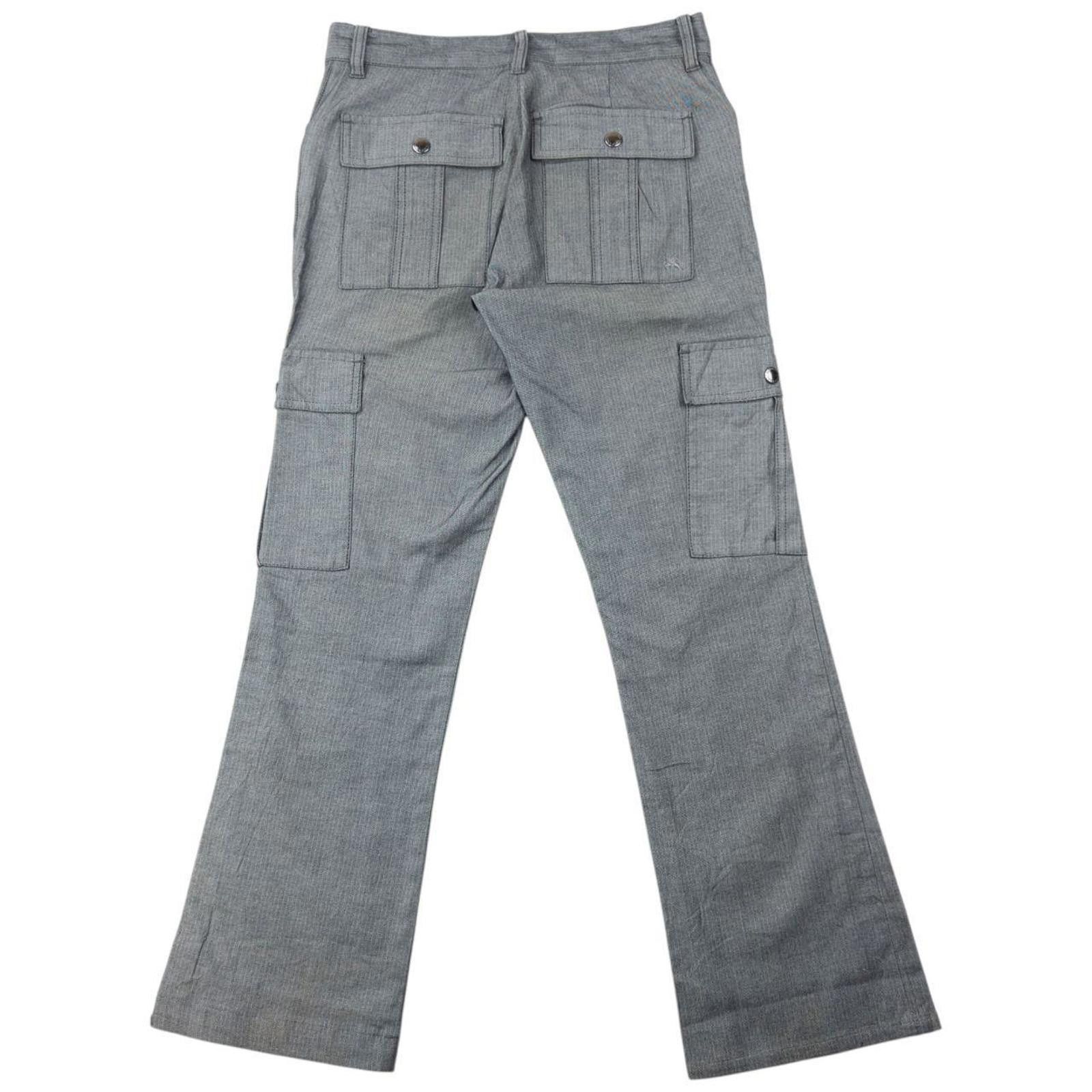 Burberry Vintage 2000s Burberry Black Label Cargo Trousers Womens W27 Size 27" / US 4 / IT 40 - 3 Thumbnail