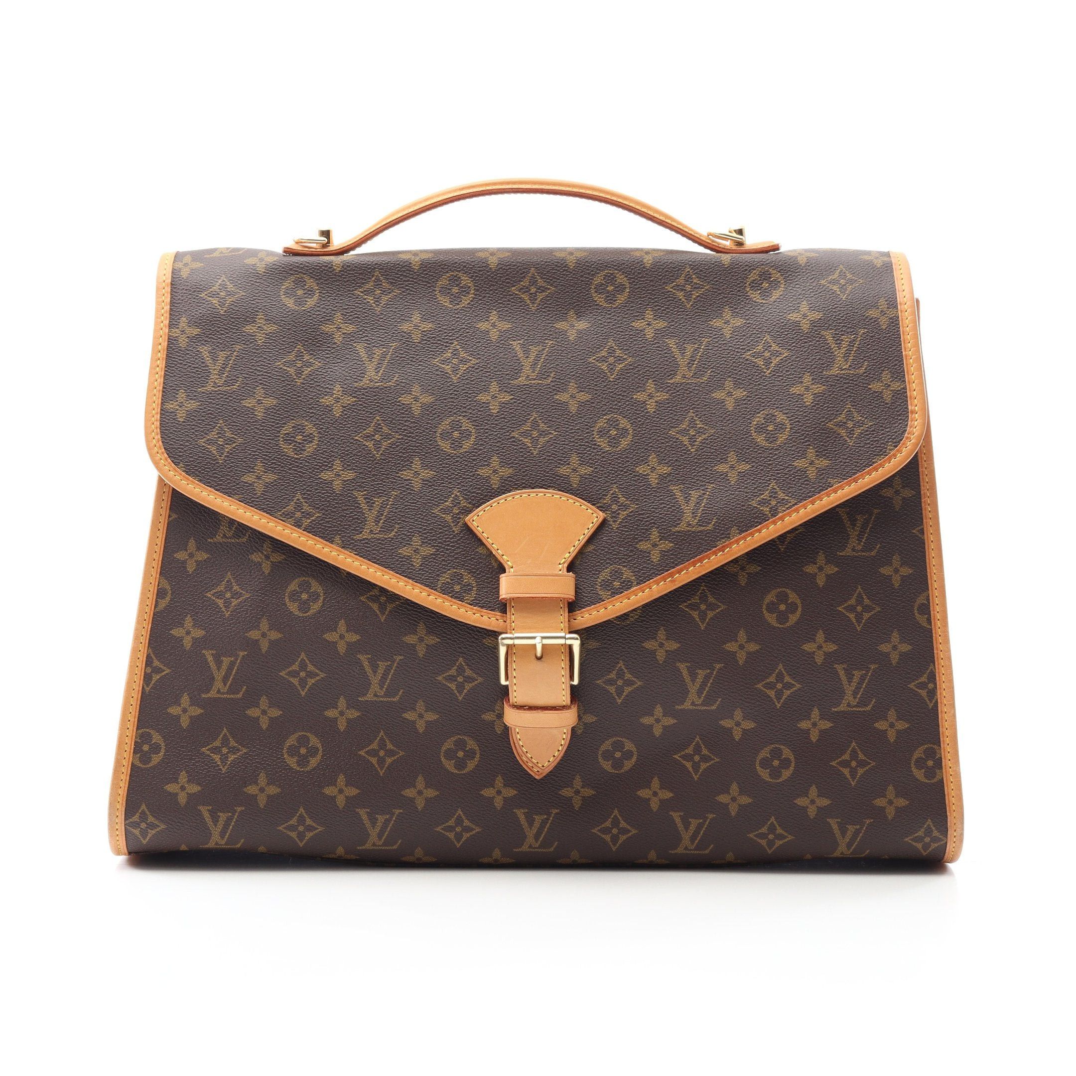 Louis Vuitton Louis Vuitton Beverly Monogram Handbag Leather Brown Size ONE SIZE - 1 Thumbnail