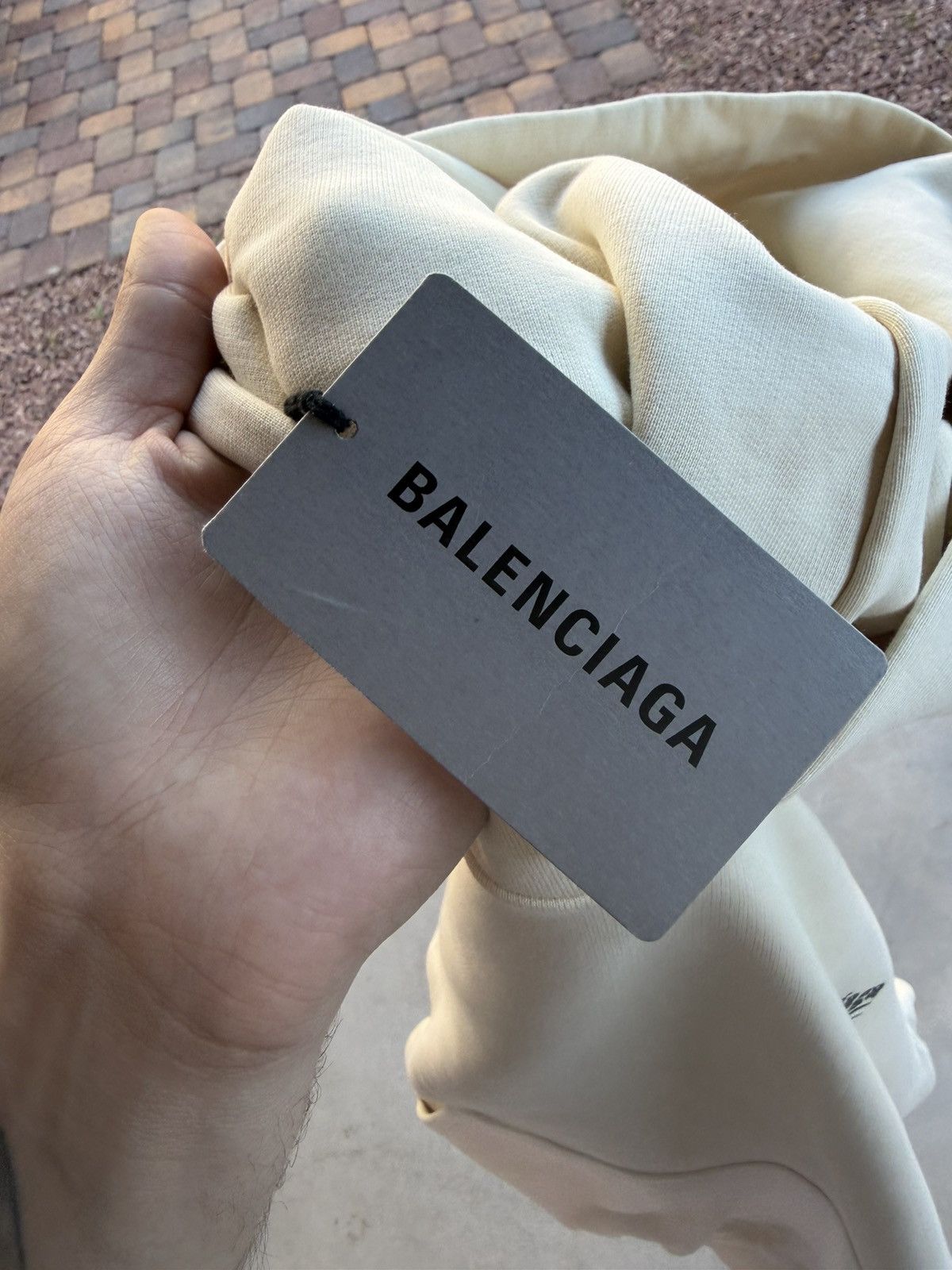 Balenciaga Balenciaga Political Campaign Hoodie – White/Cream XL New Size US XL / EU 56 / 4 - 5 Thumbnail