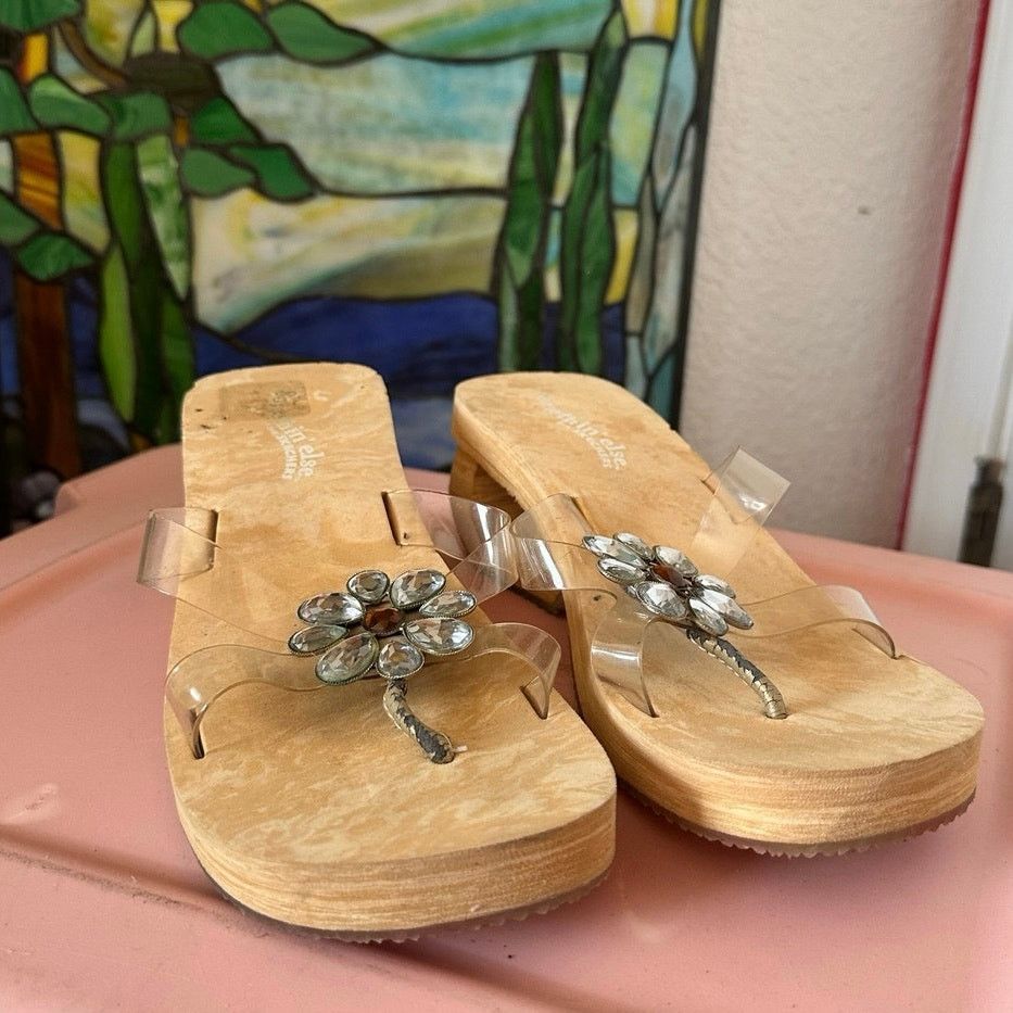 Other sketchers cork open toed platform heels sandals shoes Size US 7 / IT 37 - 1 Thumbnail