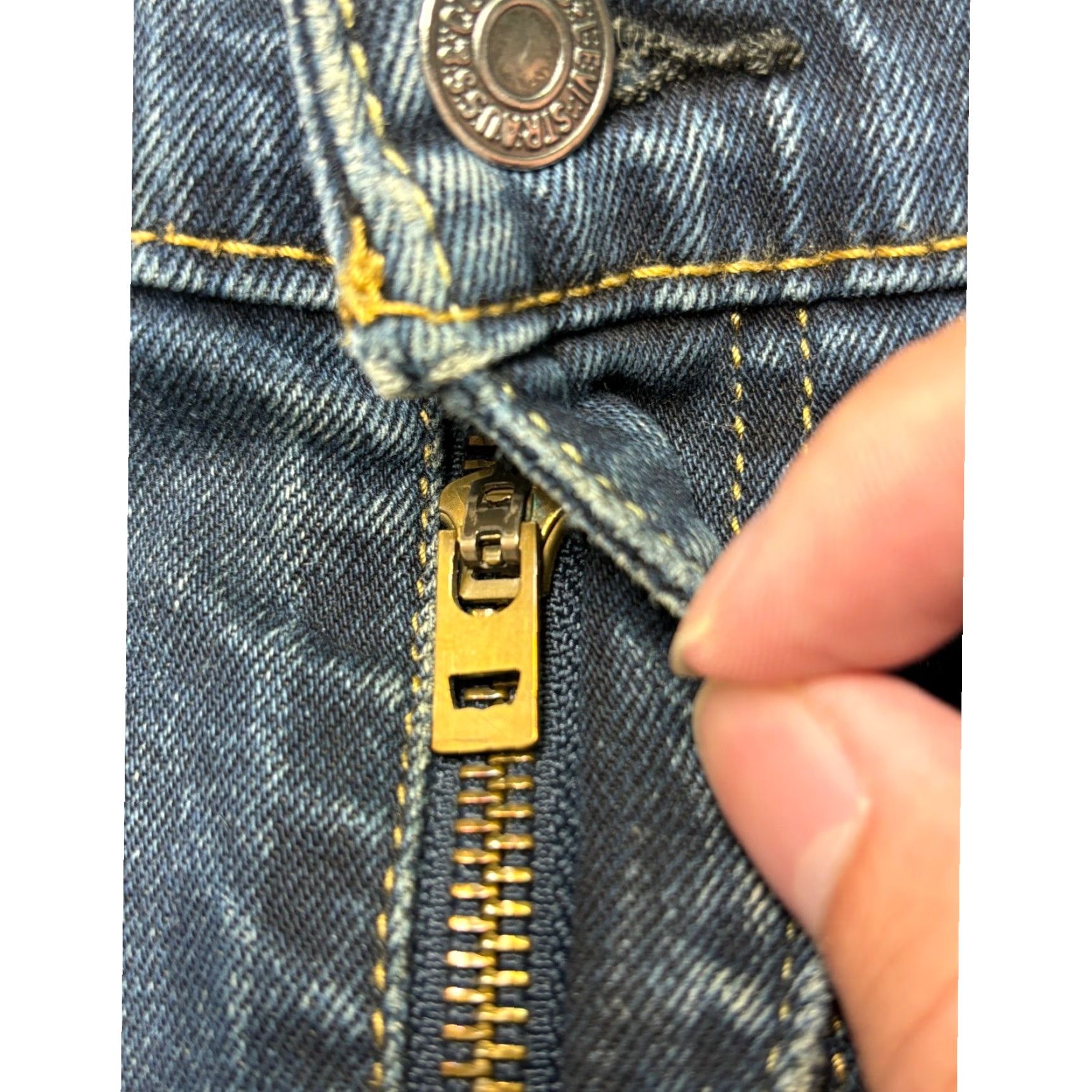 Levi's Levi's 514 Straight Fit Jeans Denim Dark Wash Mens W36 L32 Regular Fit Shirt? Size US 36 / EU 52 - 6 Thumbnail