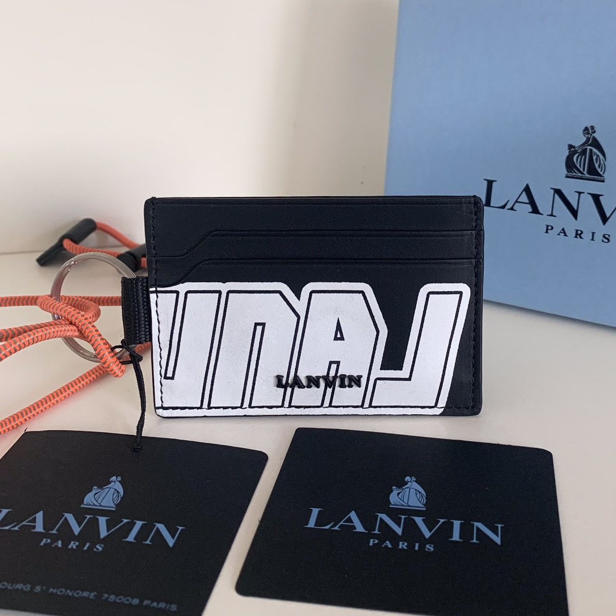 Lanvin Lanvin leather card wallet lanyard Size ONE SIZE - 15 Thumbnail