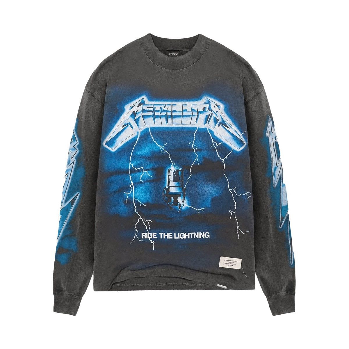Other Represent Metallica Ride The Lightning Long Sleeve Size XXL Size US XXL / EU 58 / 5 - 2 Thumbnail