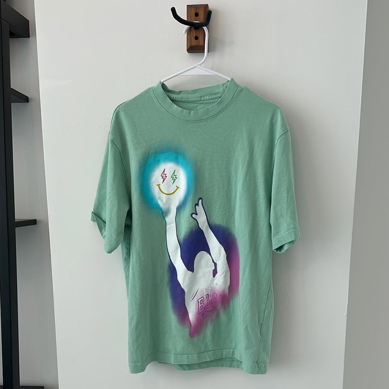Jordan Brand Jordan Green Graphic Tee Size US M / EU 48-50 / 2 - 1 Thumbnail