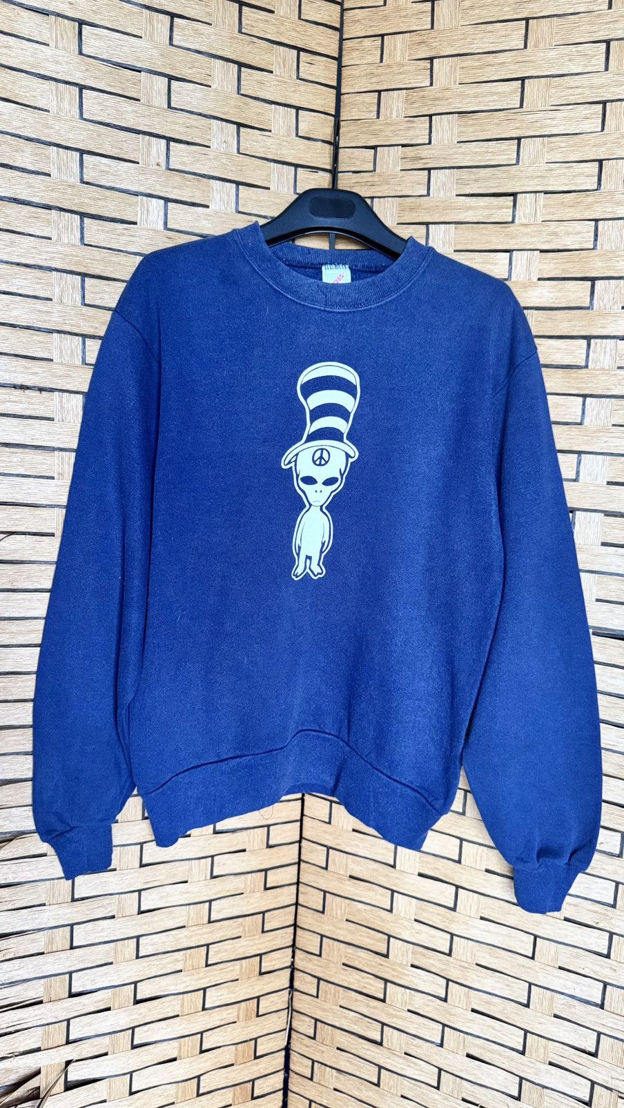 Jerzees × Vintage Vintage Jerzees Parody Alien X Peace Size US S / EU 44-46 / 1 - 1 Thumbnail