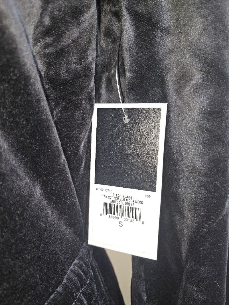 Juicy Couture NWT Juicy Couture Babydoll Dress Open Back Velour Small Size S / US 4 / IT 40 - 4 Thumbnail