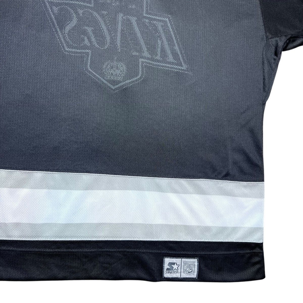 Starter 1990s NHL Los Angeles Kings Starter Black Spell Out Jersey Size US L / EU 52-54 / 3 - 12 Thumbnail